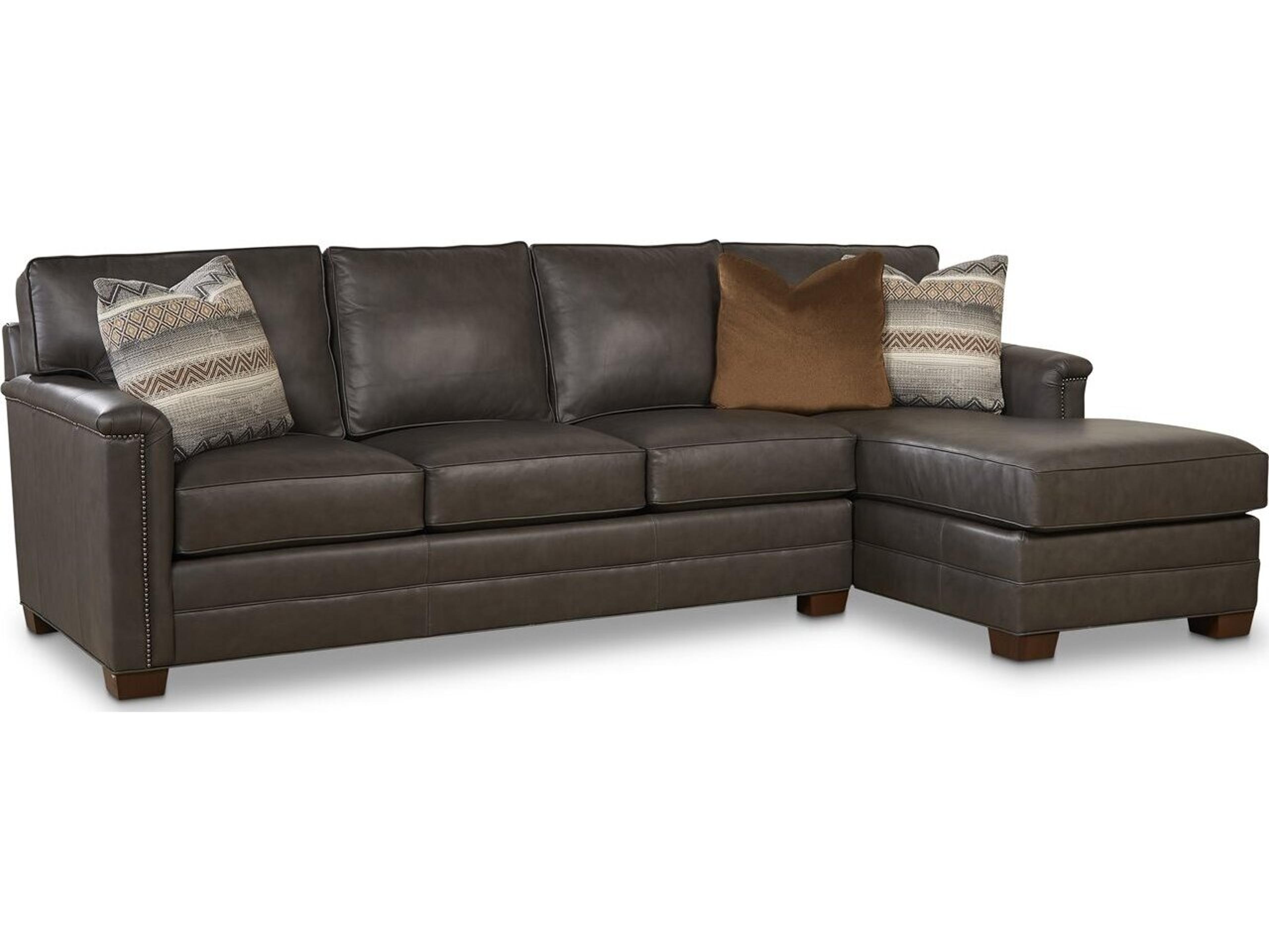 2053 Leather Sectional Sofa