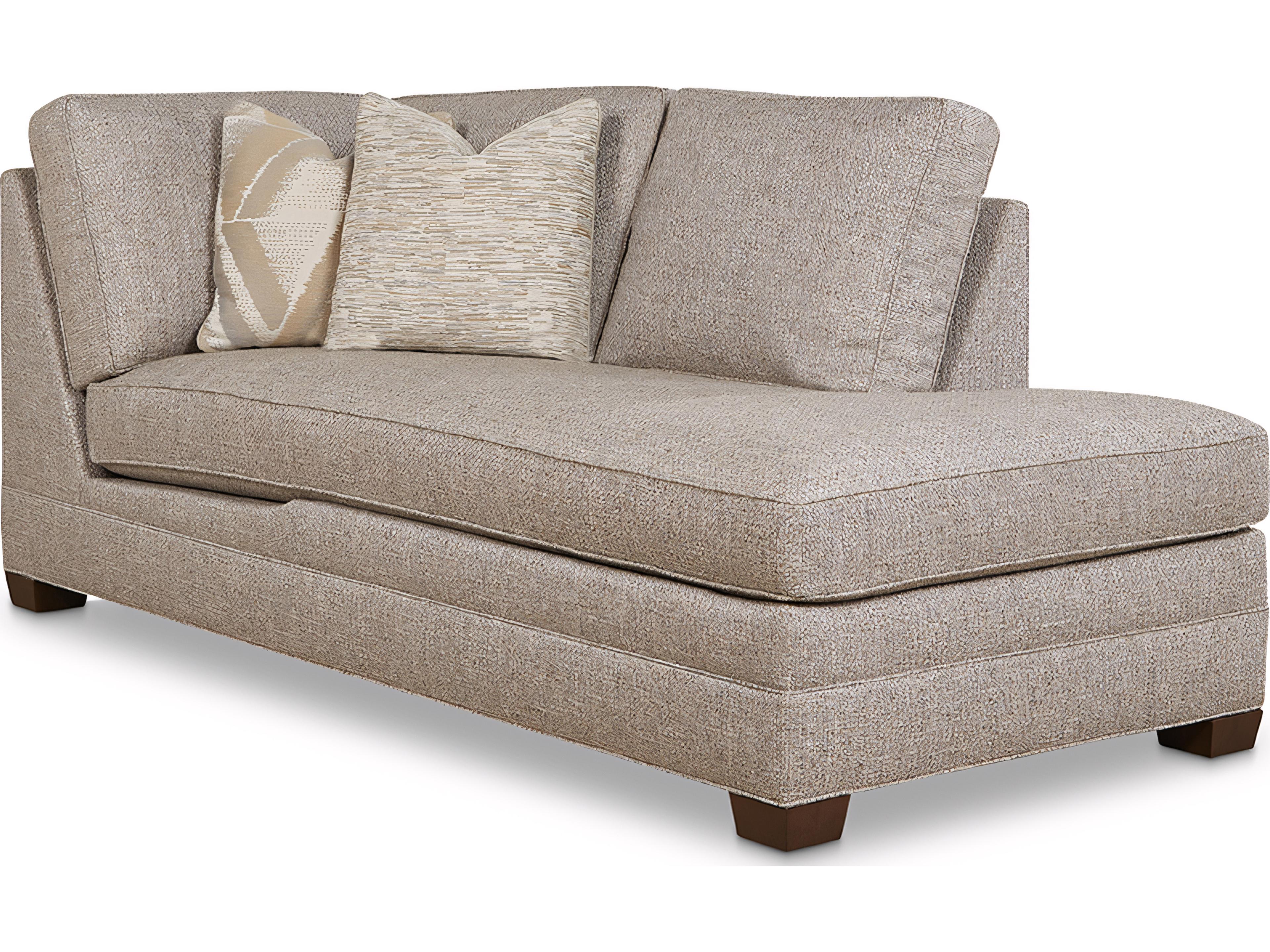 2062 Upholstered Right Arm Corner Chaise Lounge