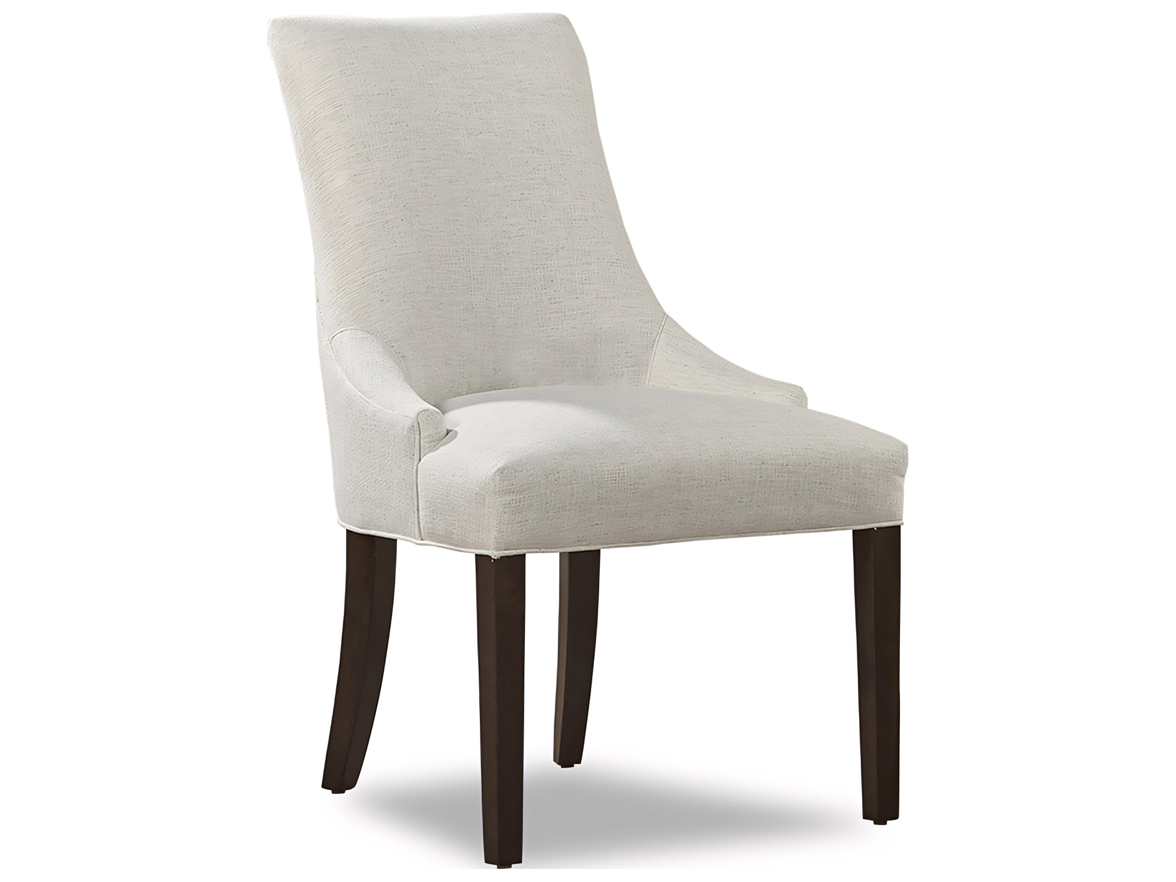 2411 Macie Solid Wood Upholstered Arm Dining Chair