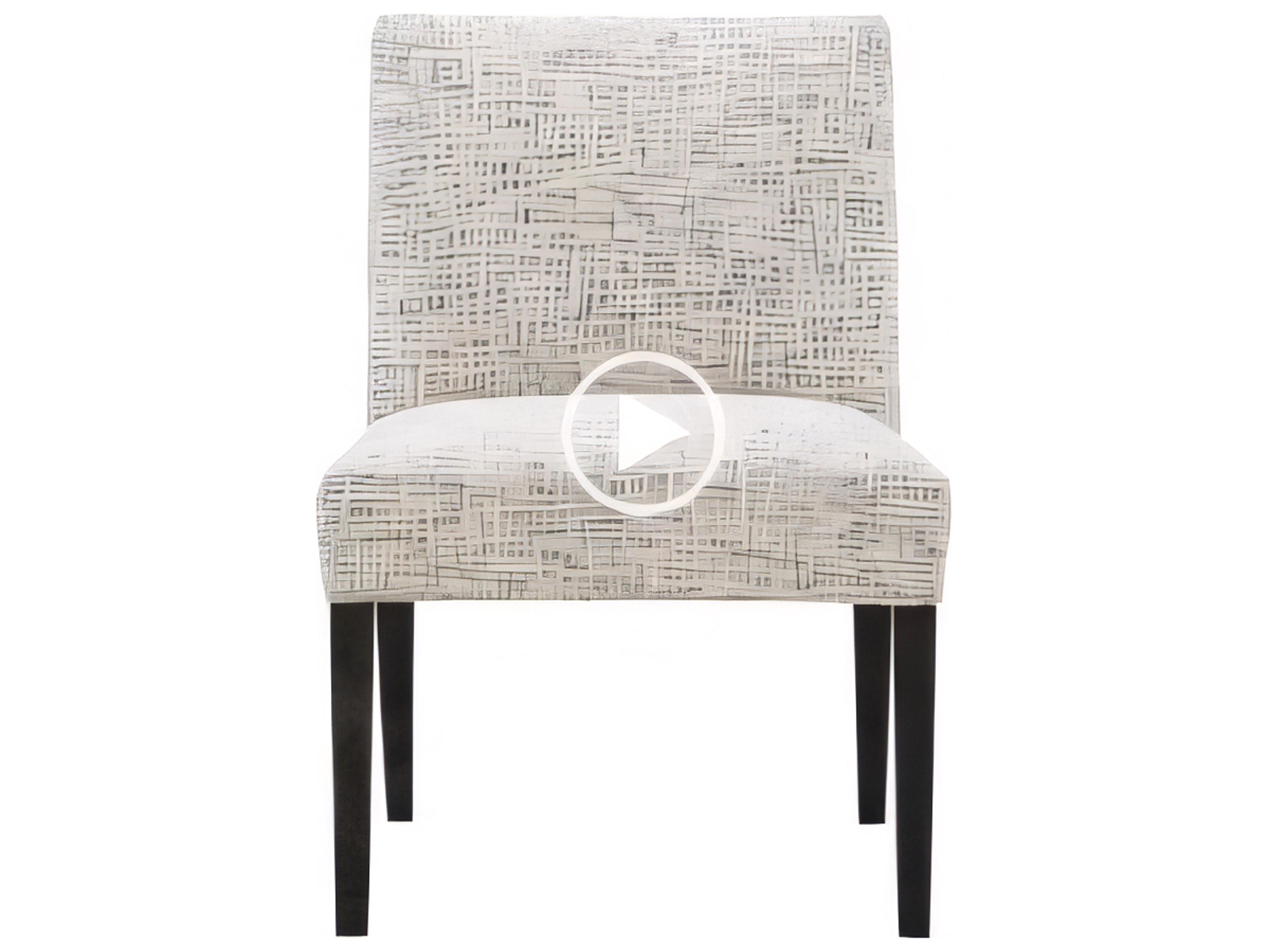 Huntington House 2412 Muller Solid Wood Upholstered Armless Dining Chair