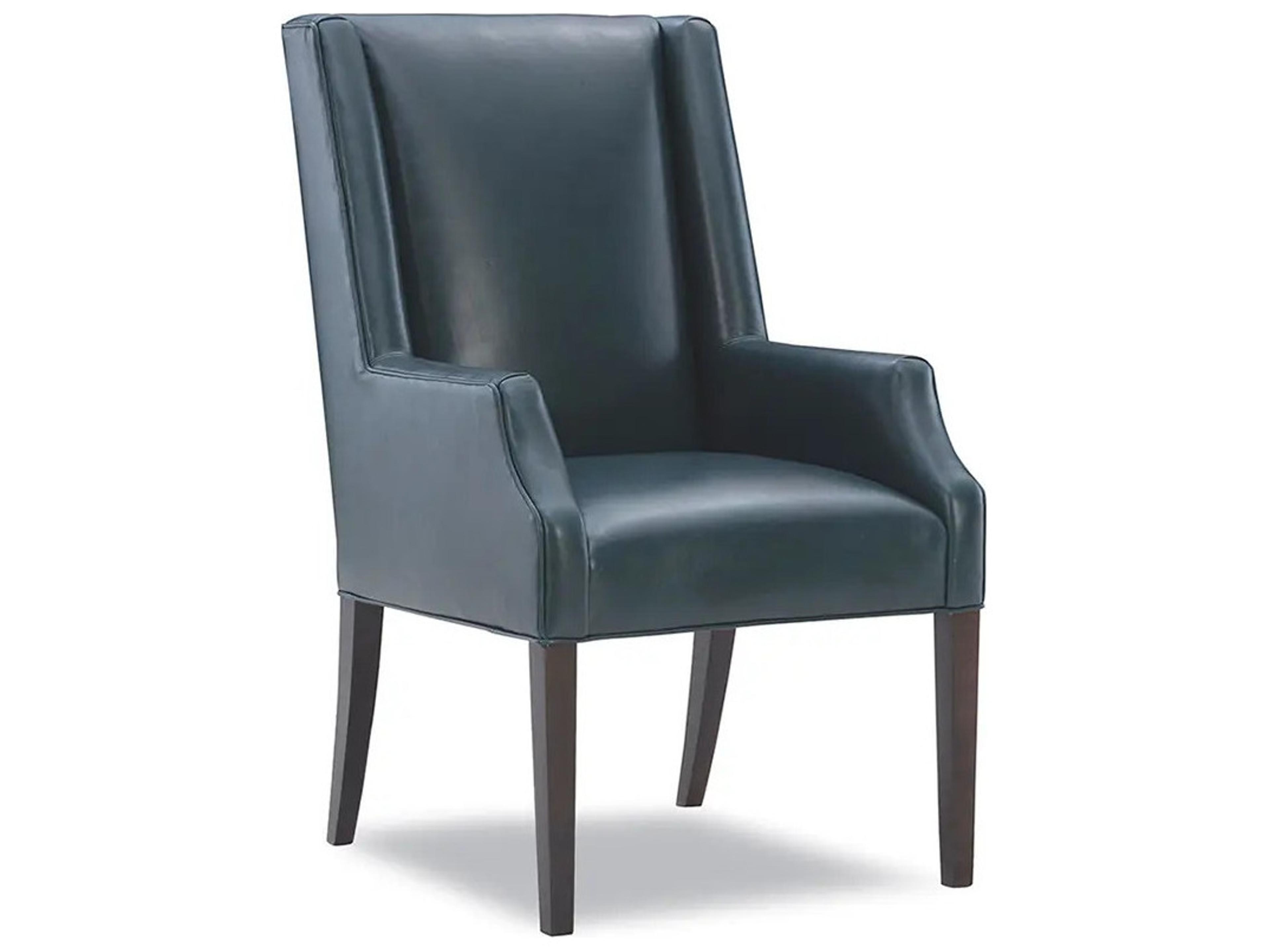 2413 Kendall Solid Wood Upholstered Arm Dining Chair