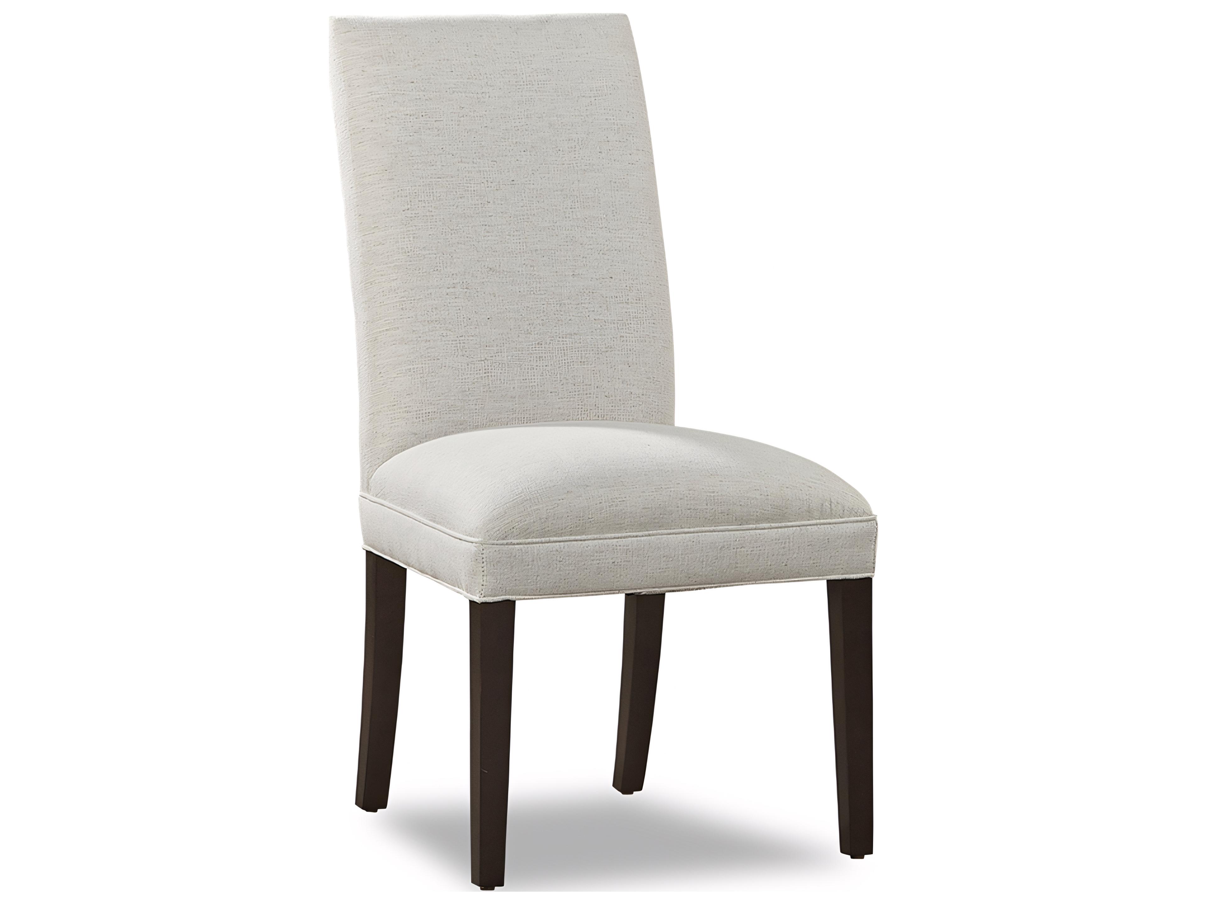 2421 Milo Solid Wood Upholstered Armless Dining Chair