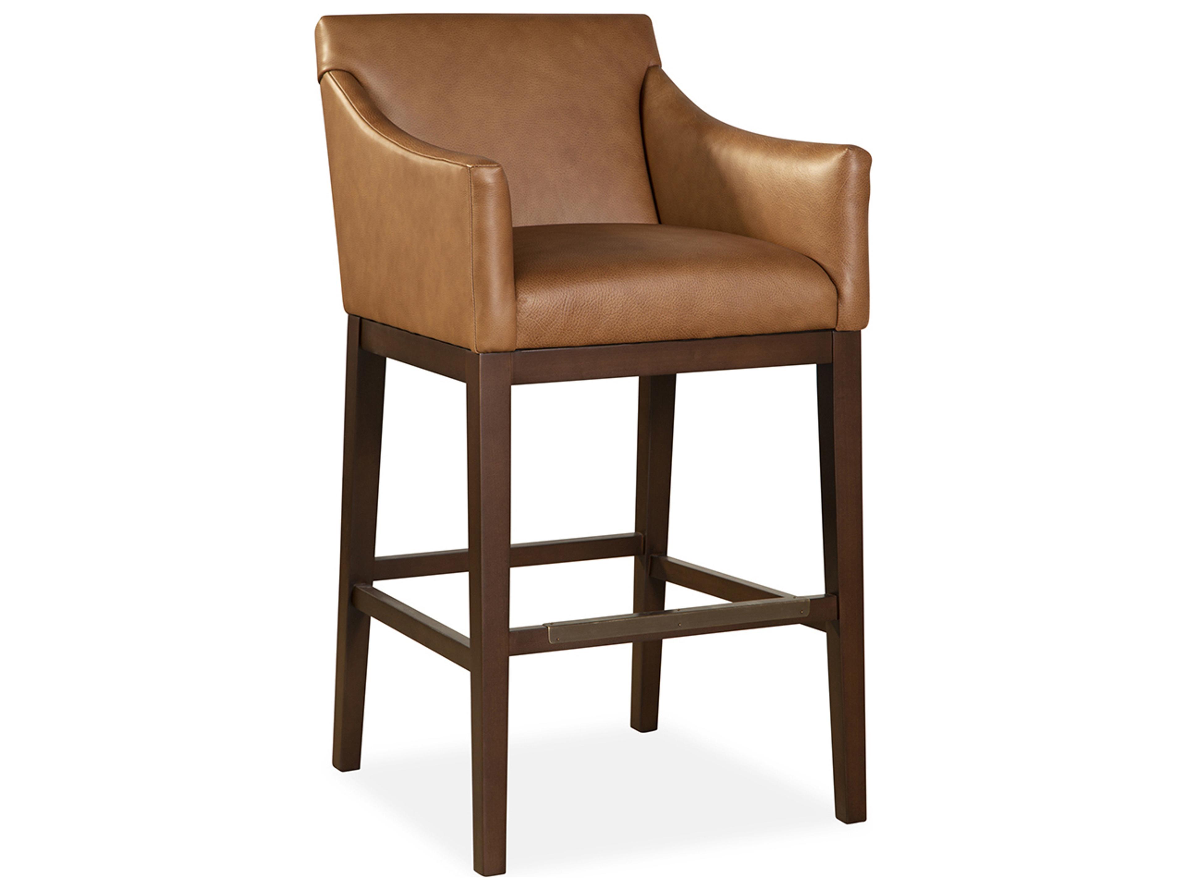 2431 Mira Upholstered Solid Wood Bar Stool