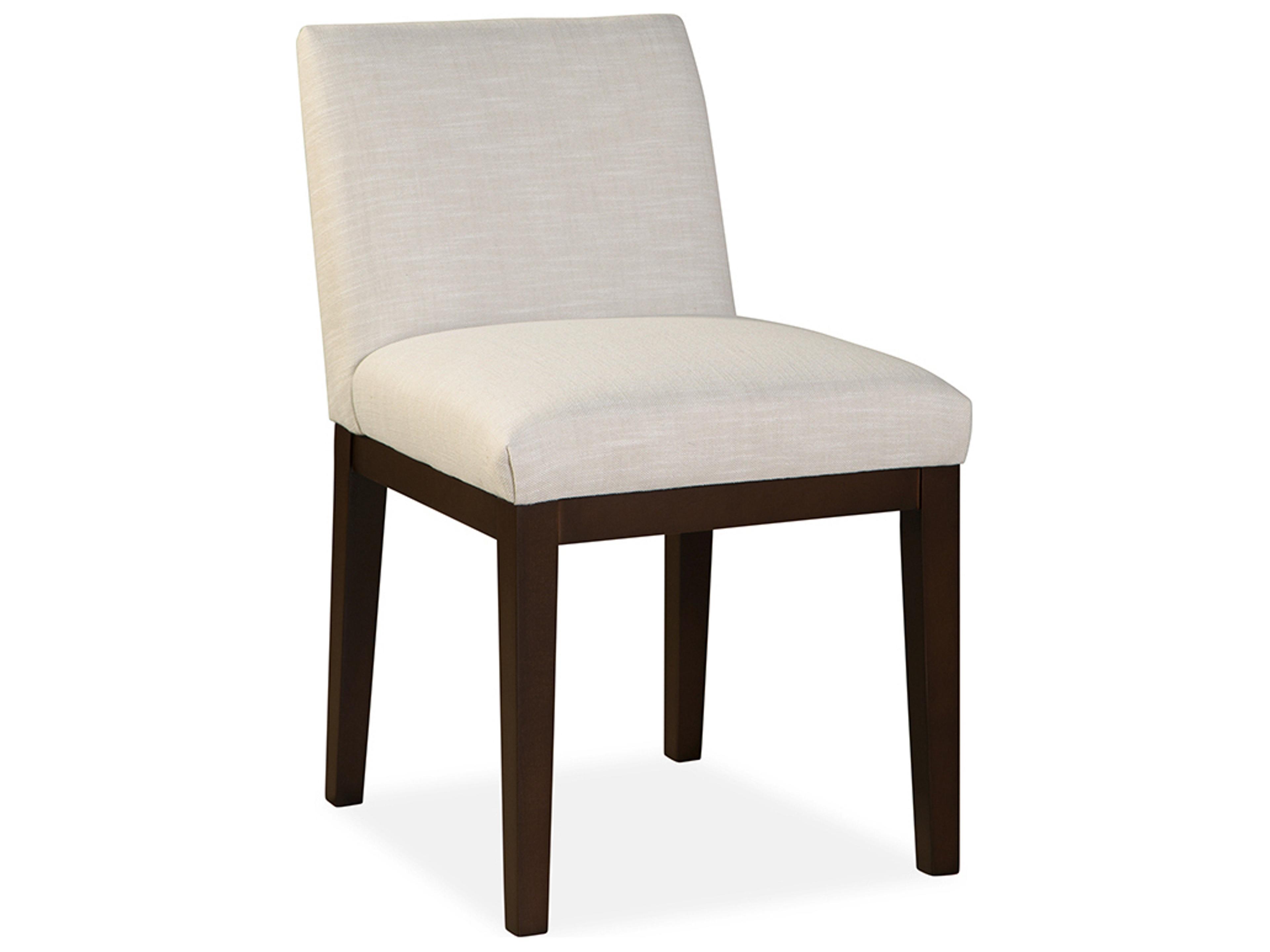 2432 Mitch Solid Wood Upholstered Armless Dining Chair