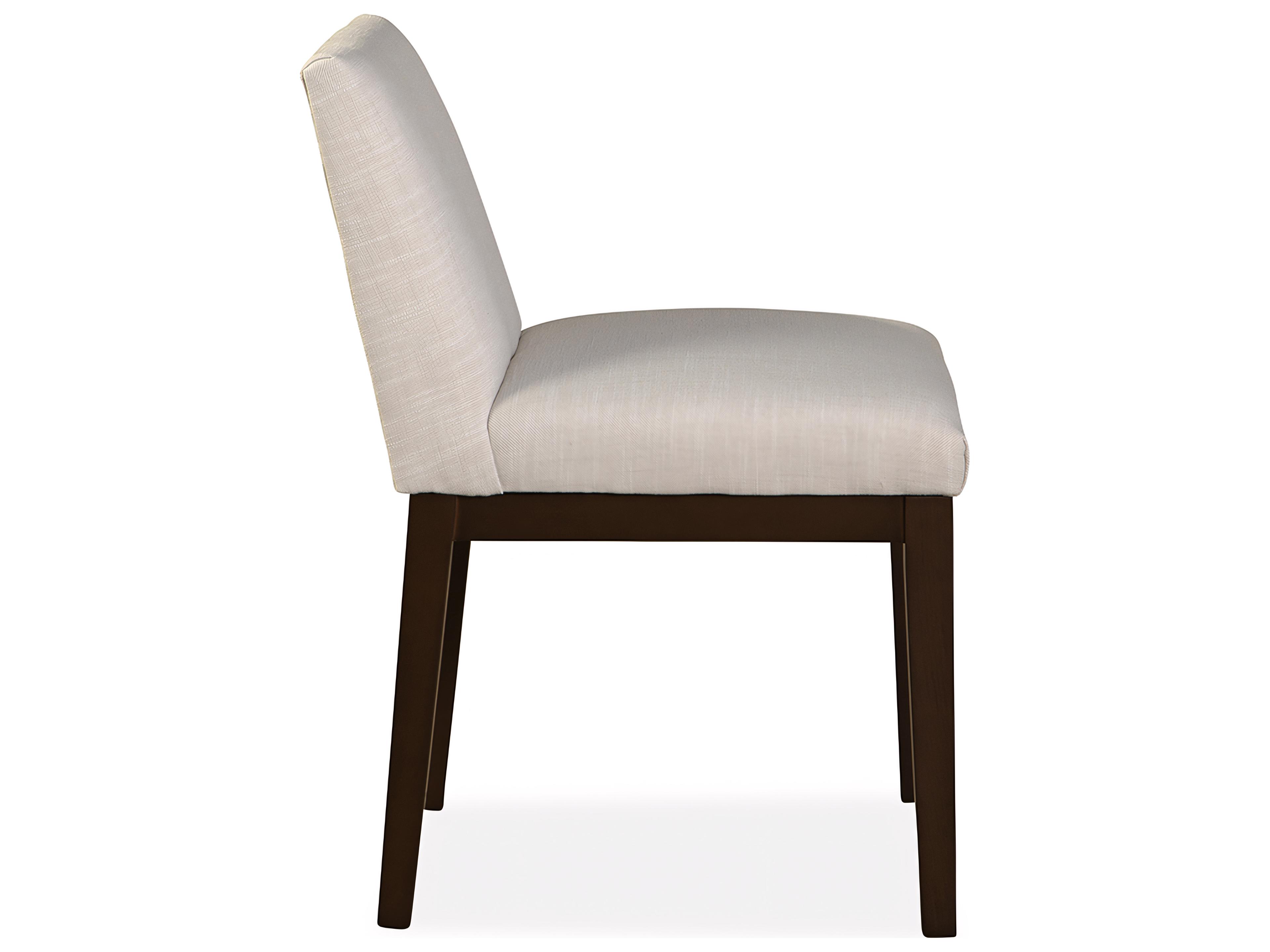 Huntington House 2432 Mitch Solid Wood Upholstered Armless Dining Chair