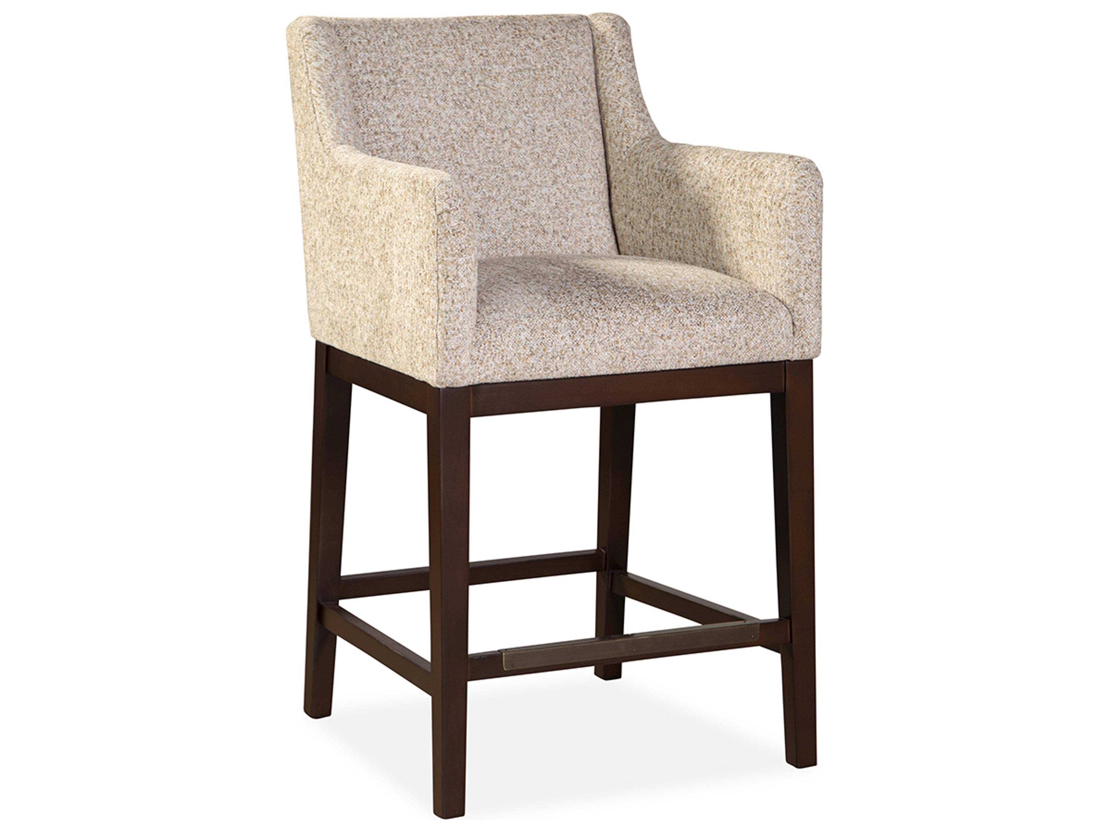 2433 Molly Upholstered Solid Wood Counter Stool