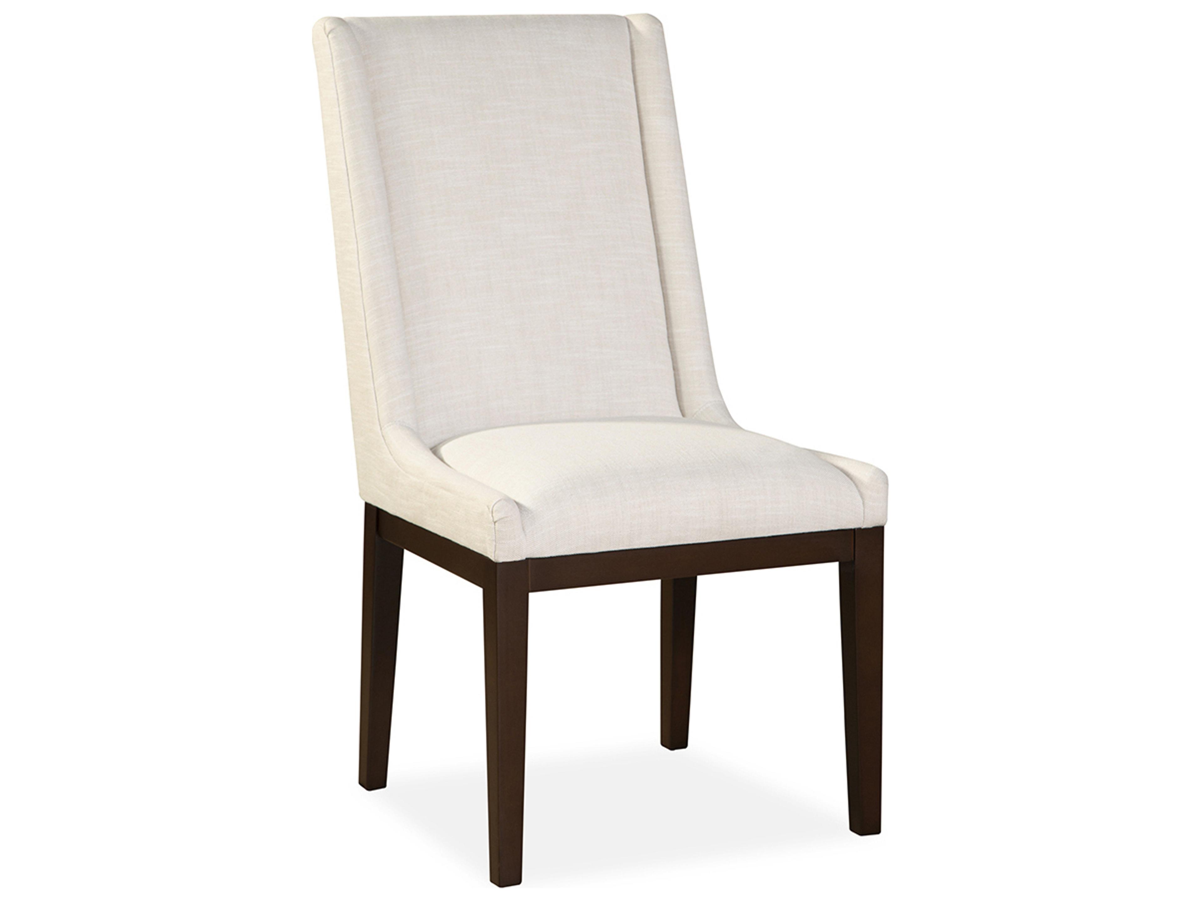 2434 Mona Solid Wood Upholstered Armless Dining Chair