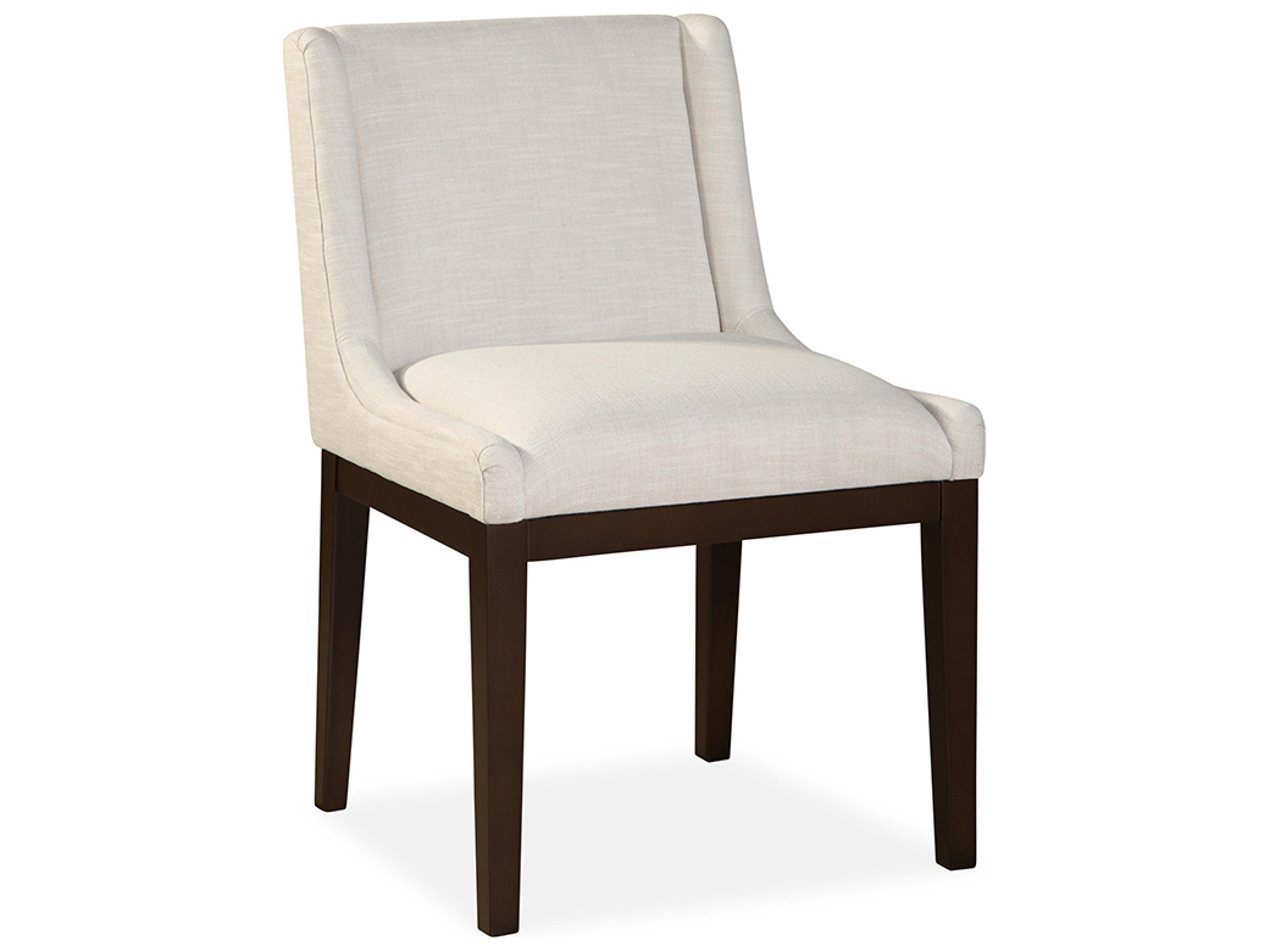 2434 Mona Solid Wood Upholstered Armless Dining Chair