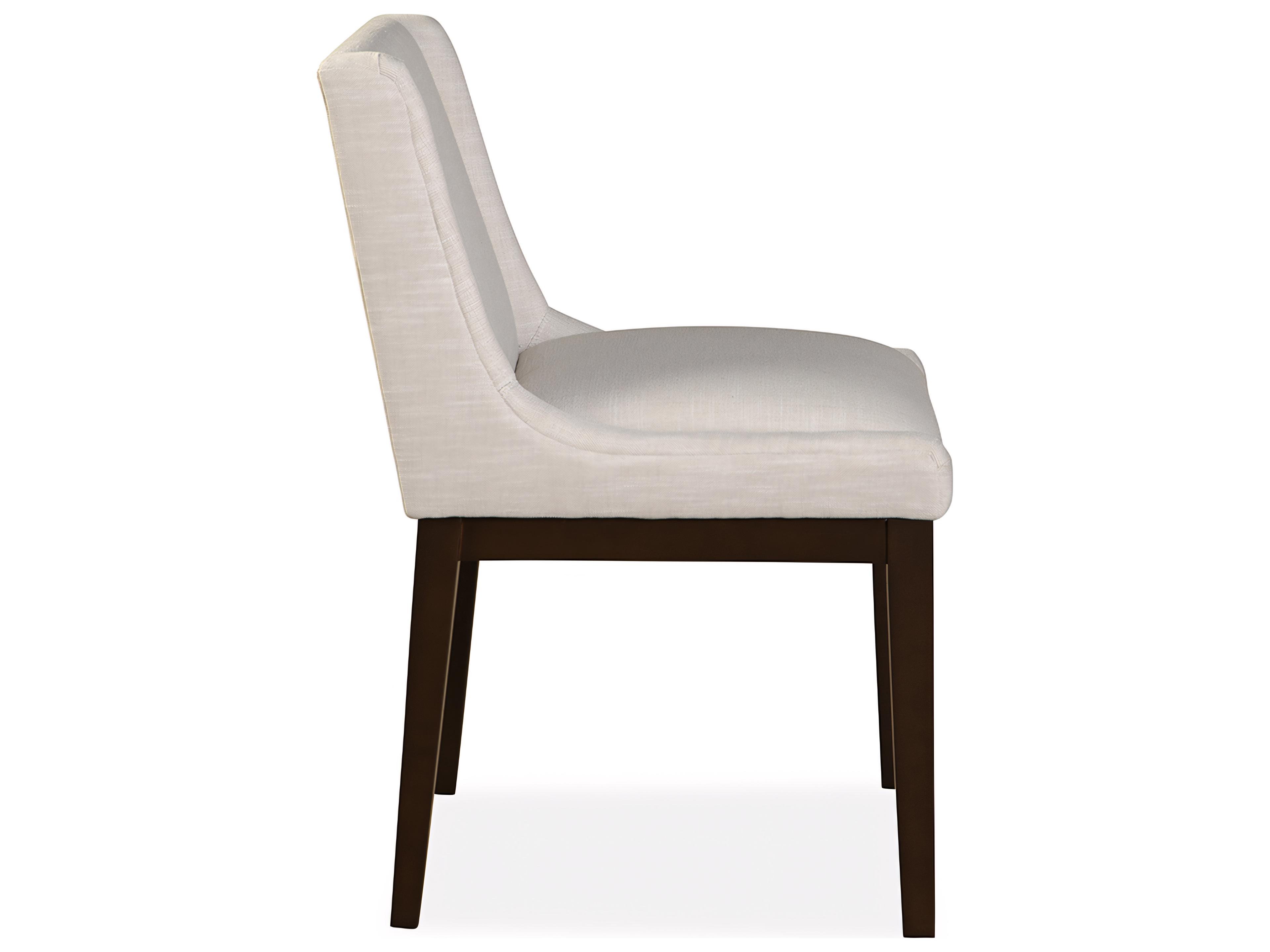 Huntington House 2434 Mona Solid Wood Upholstered Armless Dining Chair