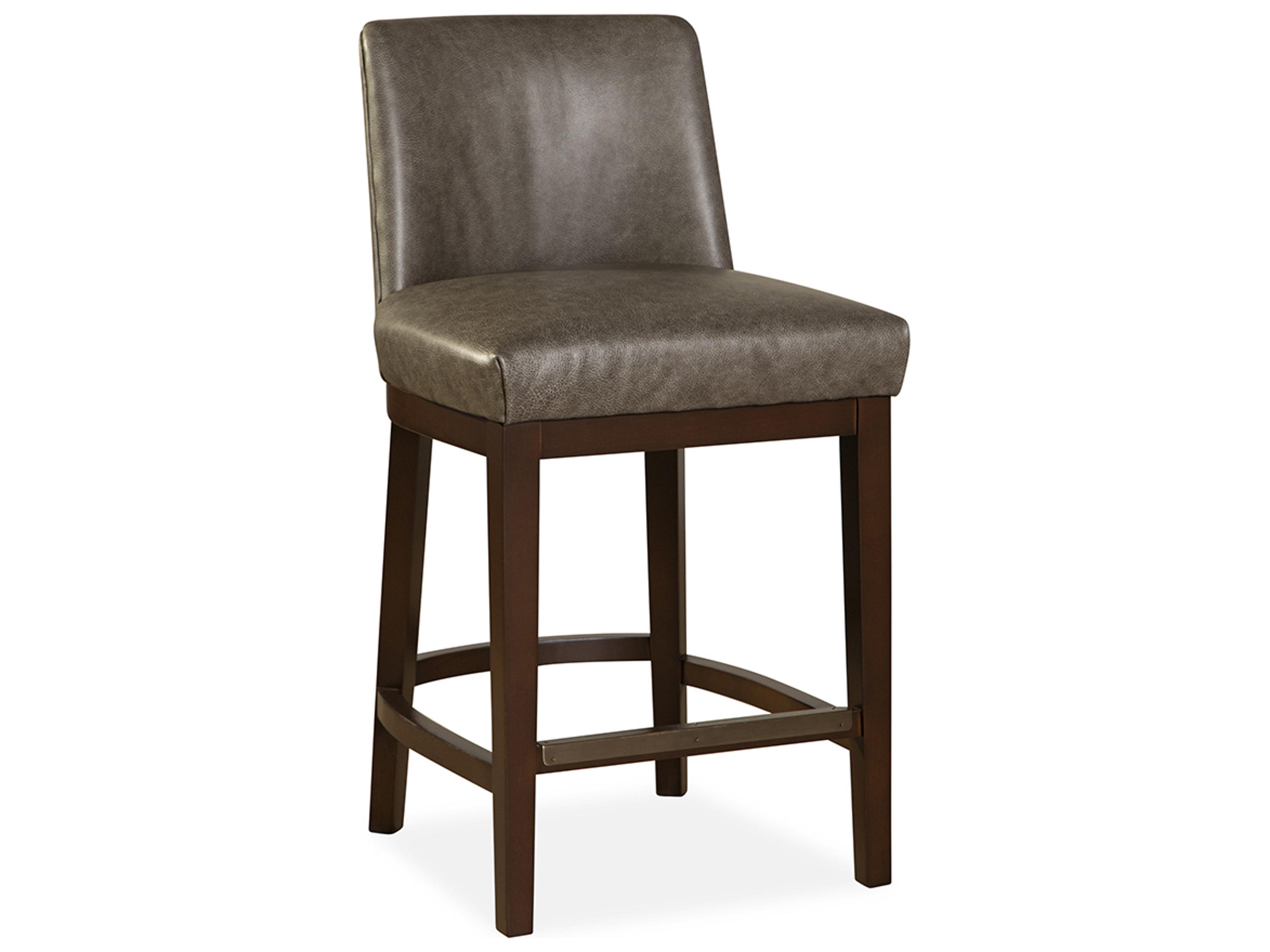2436 Moore Upholstered Solid Wood Counter Stool