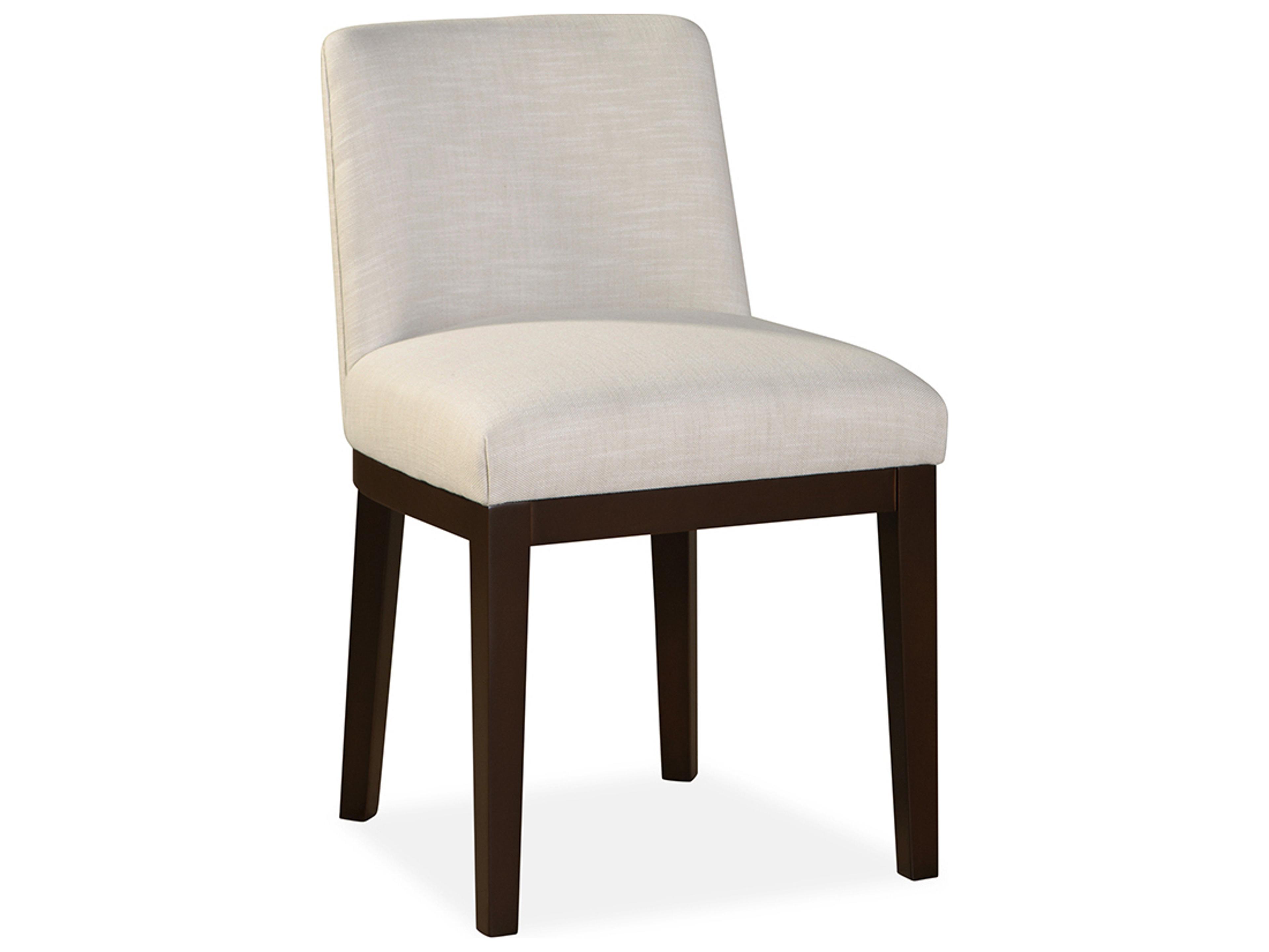2436 Moore Solid Wood Upholstered Armless Dining Chair