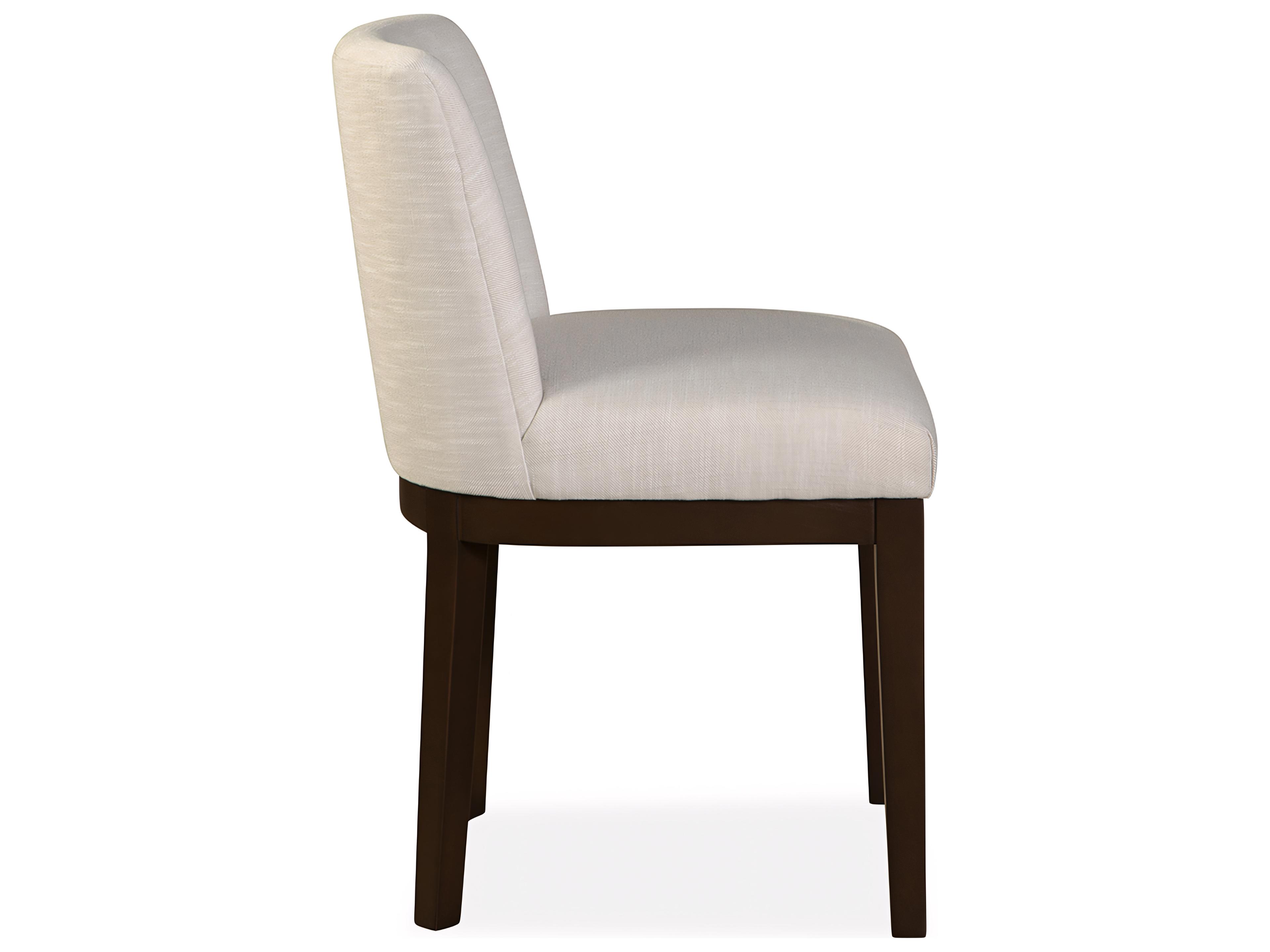 Huntington House 2436 Moore Solid Wood Upholstered Armless Dining Chair