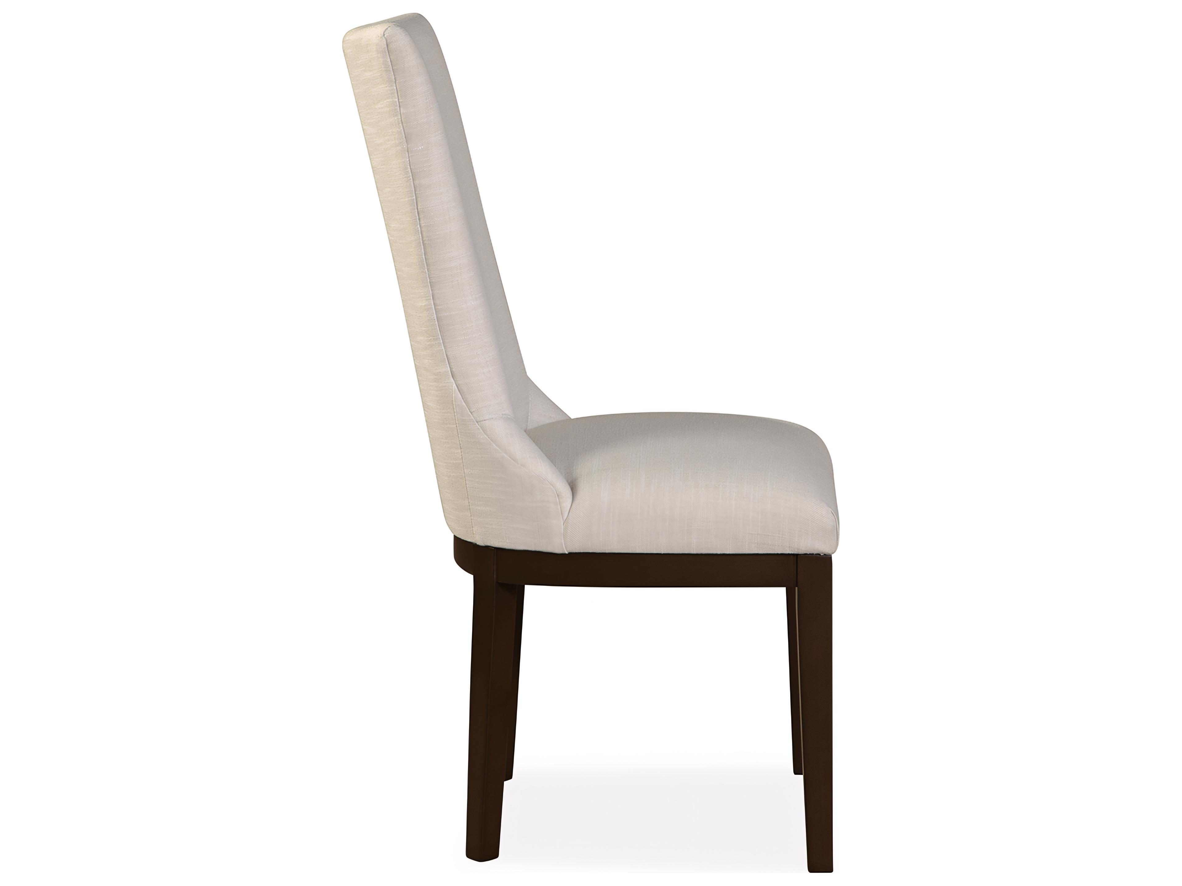 Huntington House 2438 Murphy Solid Wood Upholstered Armless Dining Chair