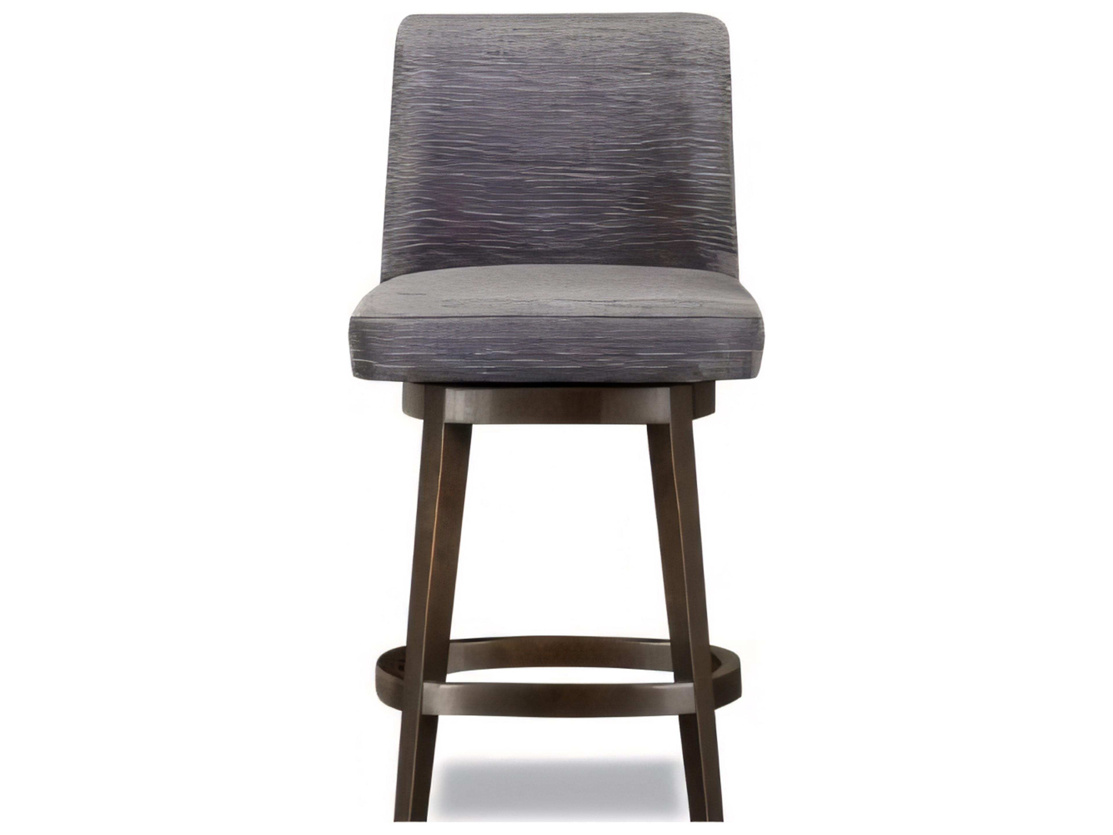 Huntington House 2440 Naomi Upholstered Swivel Solid Wood Counter Stool