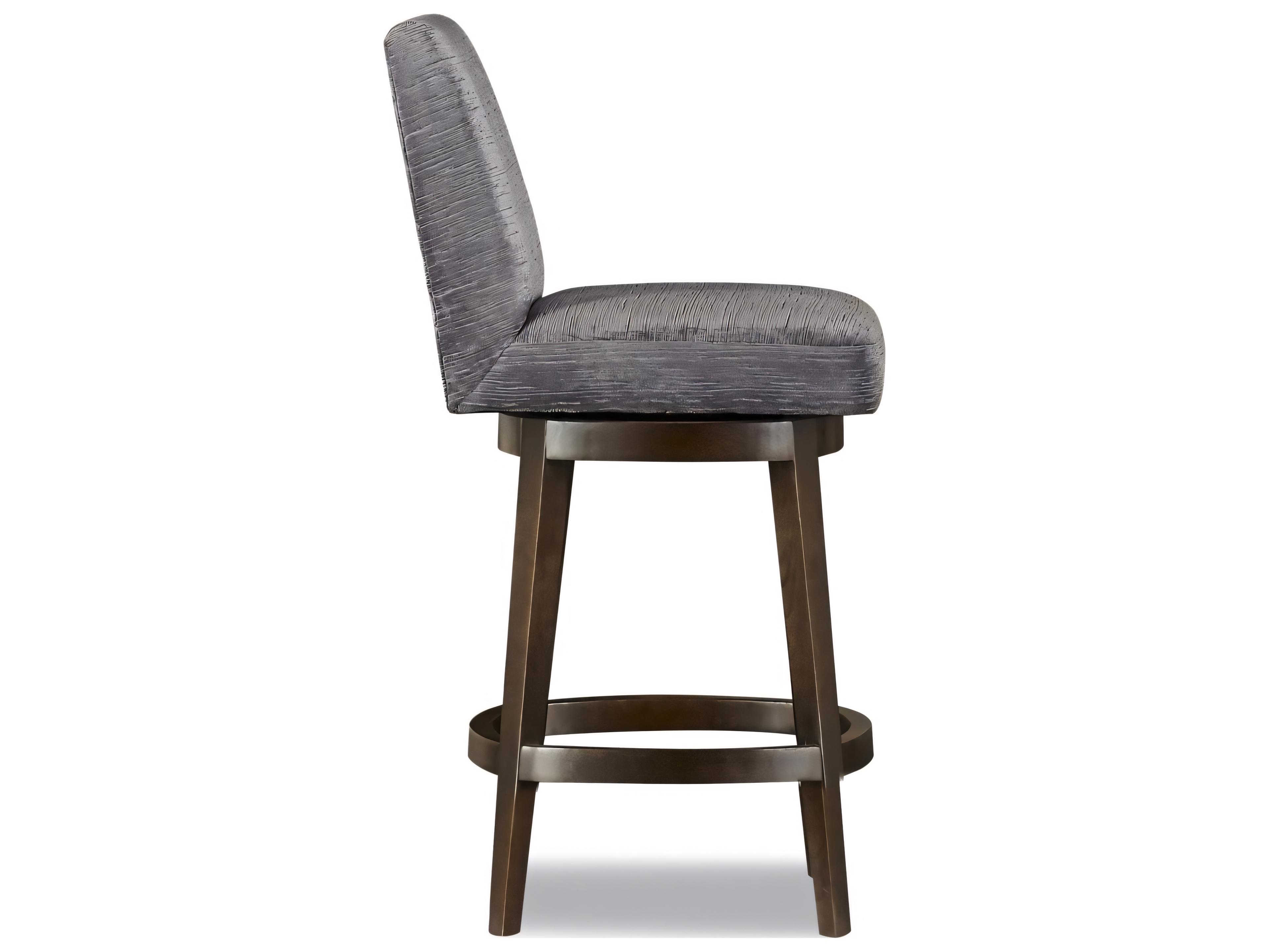 Huntington House 2442 Natasha Upholstered Swivel Solid Wood Counter Stool