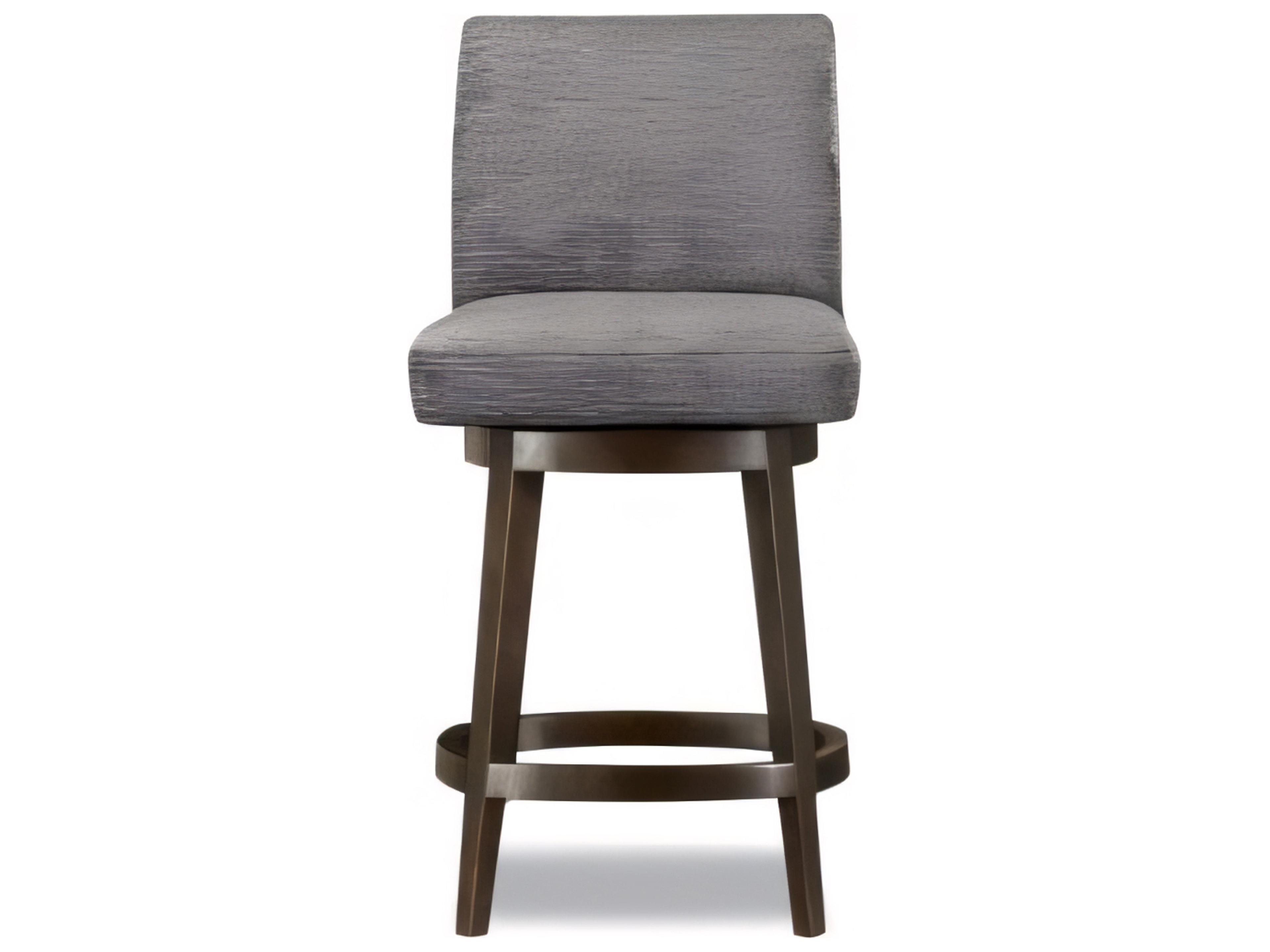 Huntington House 2442 Natasha Upholstered Swivel Solid Wood Counter Stool