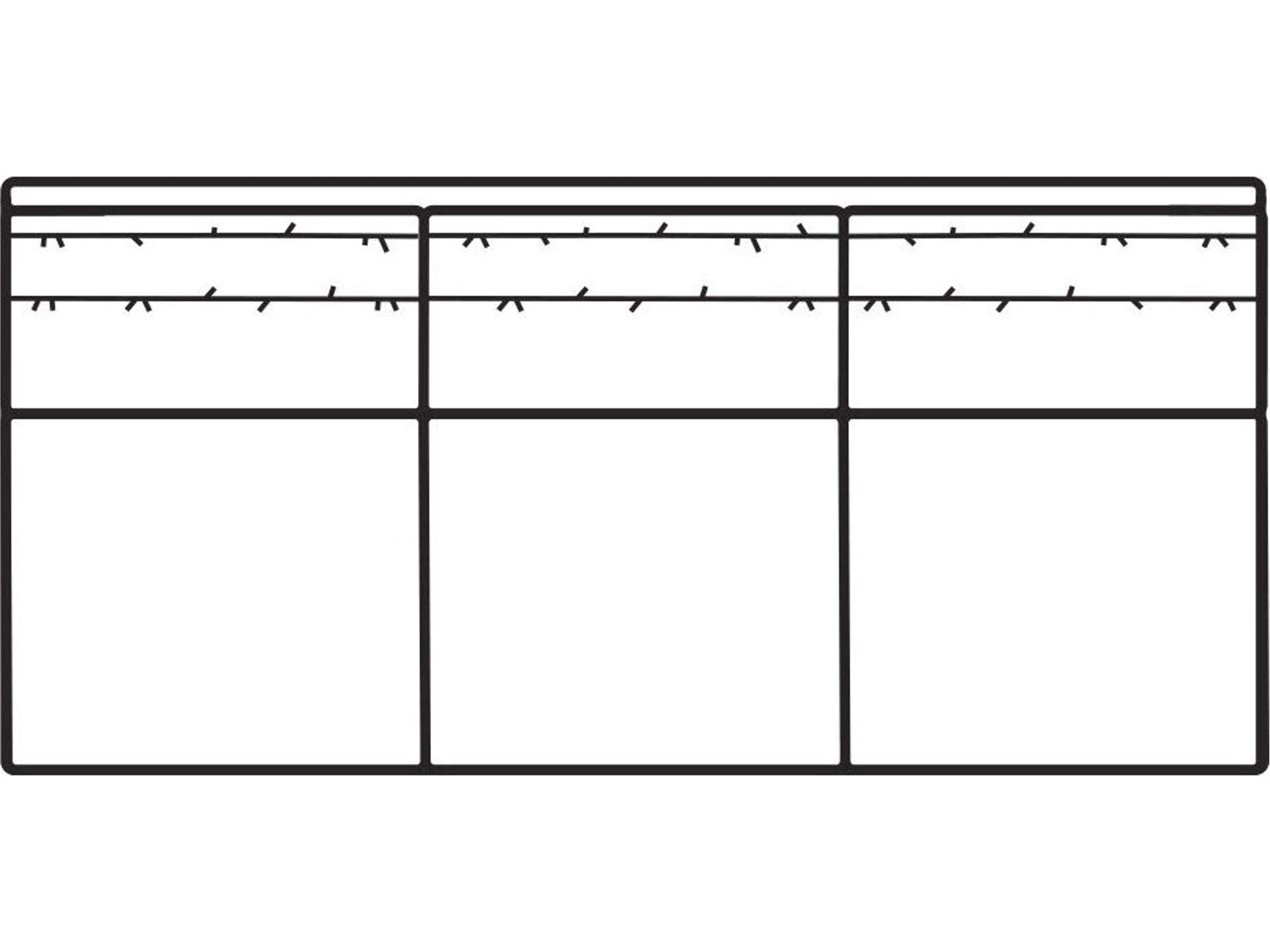 2600 Armless Upholstered Sofa
