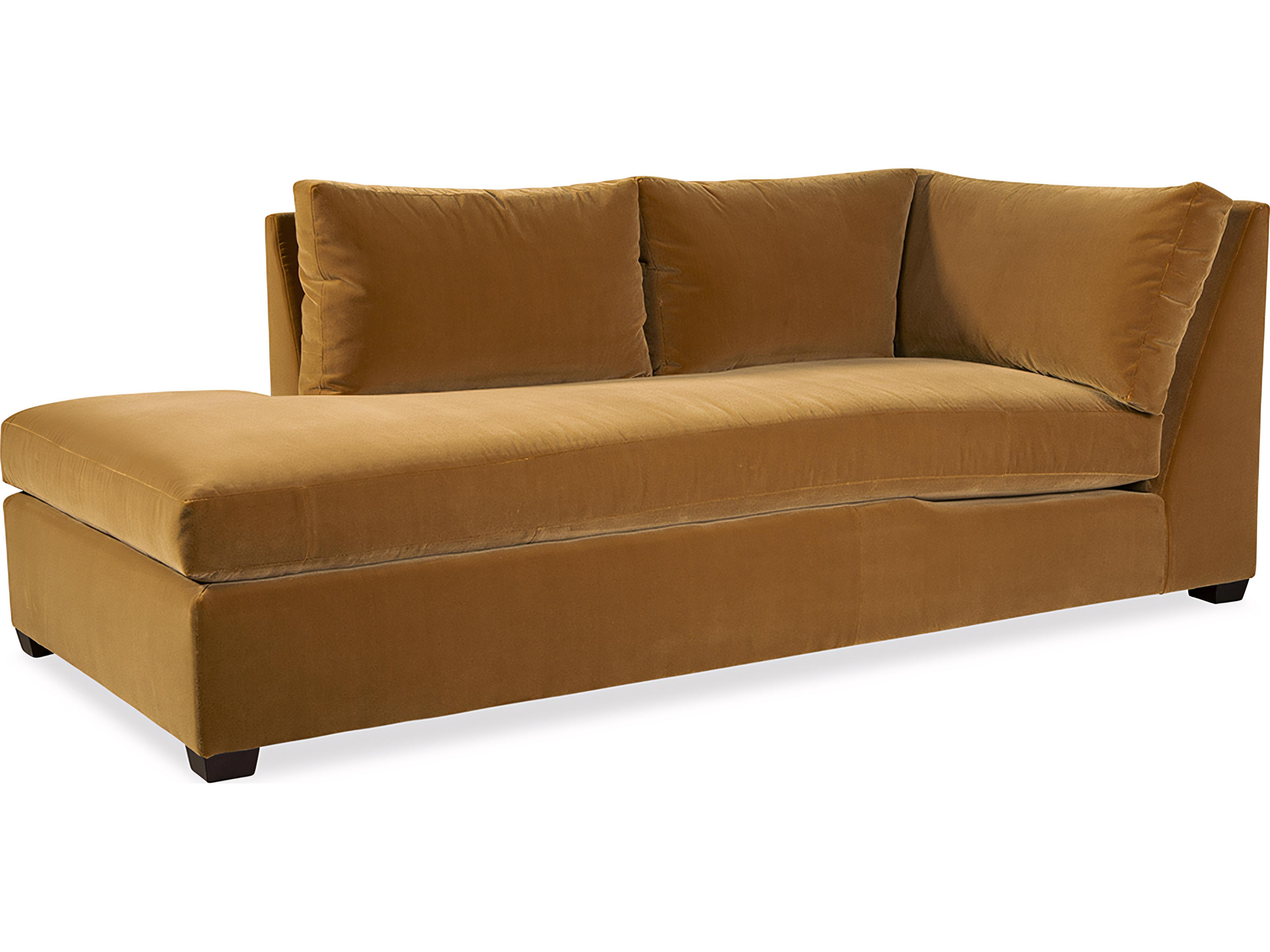 2600 Left Arm Upholstered Corner Chaise Lounge