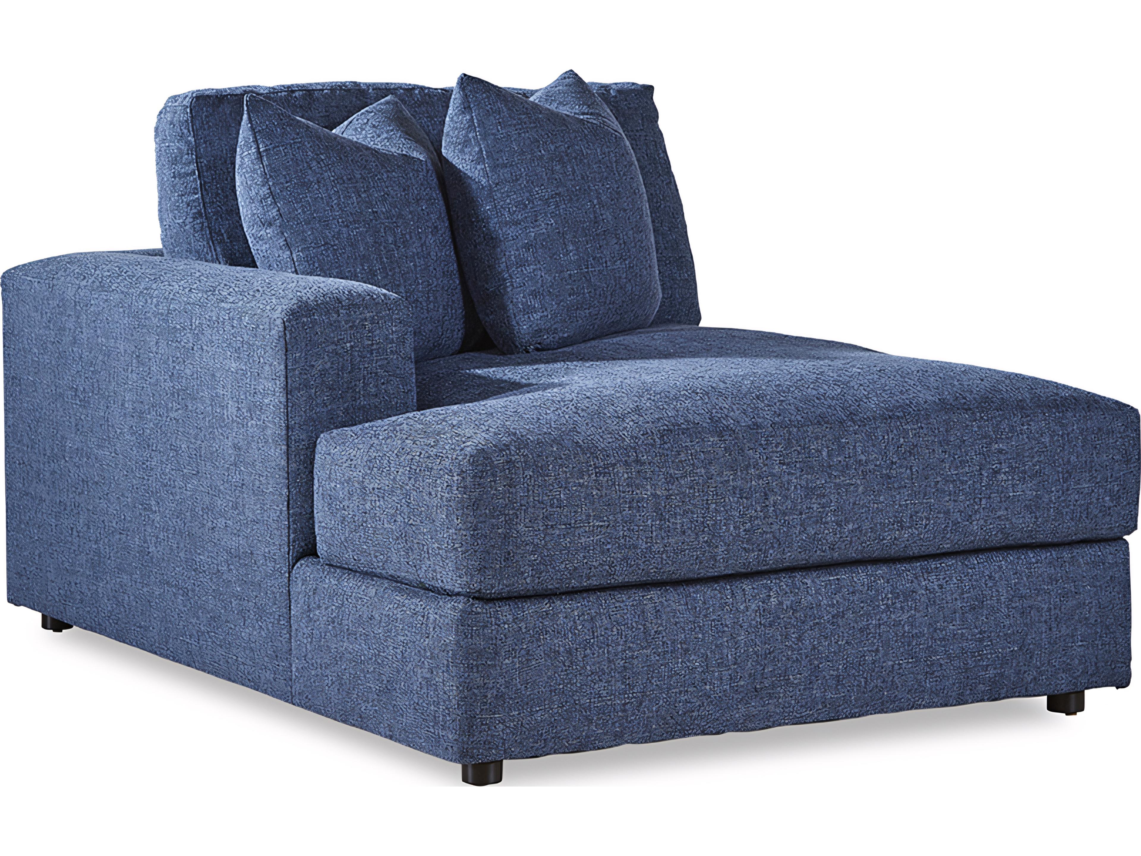 7283 Upholstered Left Arm Chaise Lounge