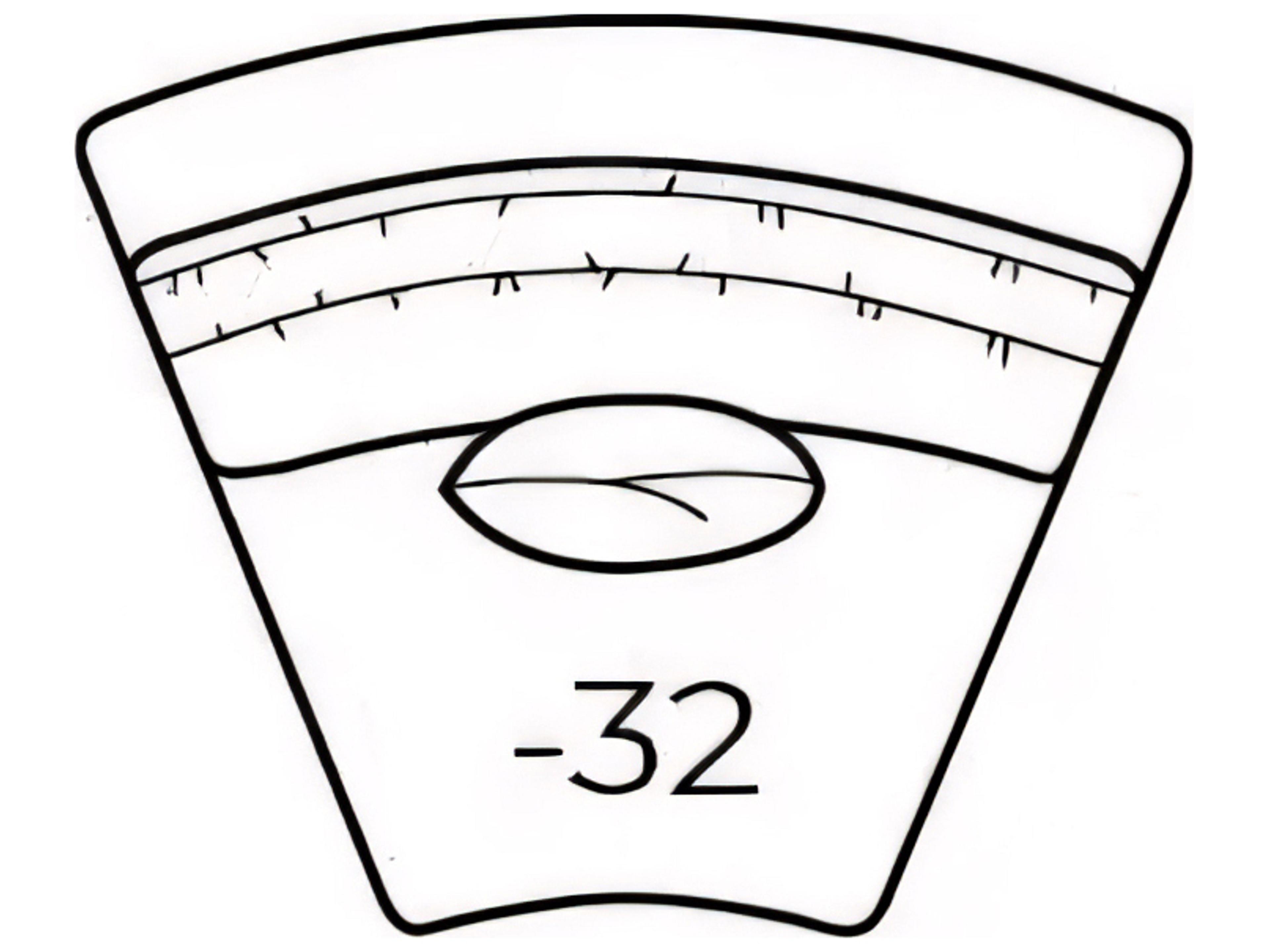 7507 Upholstered Curve Chair