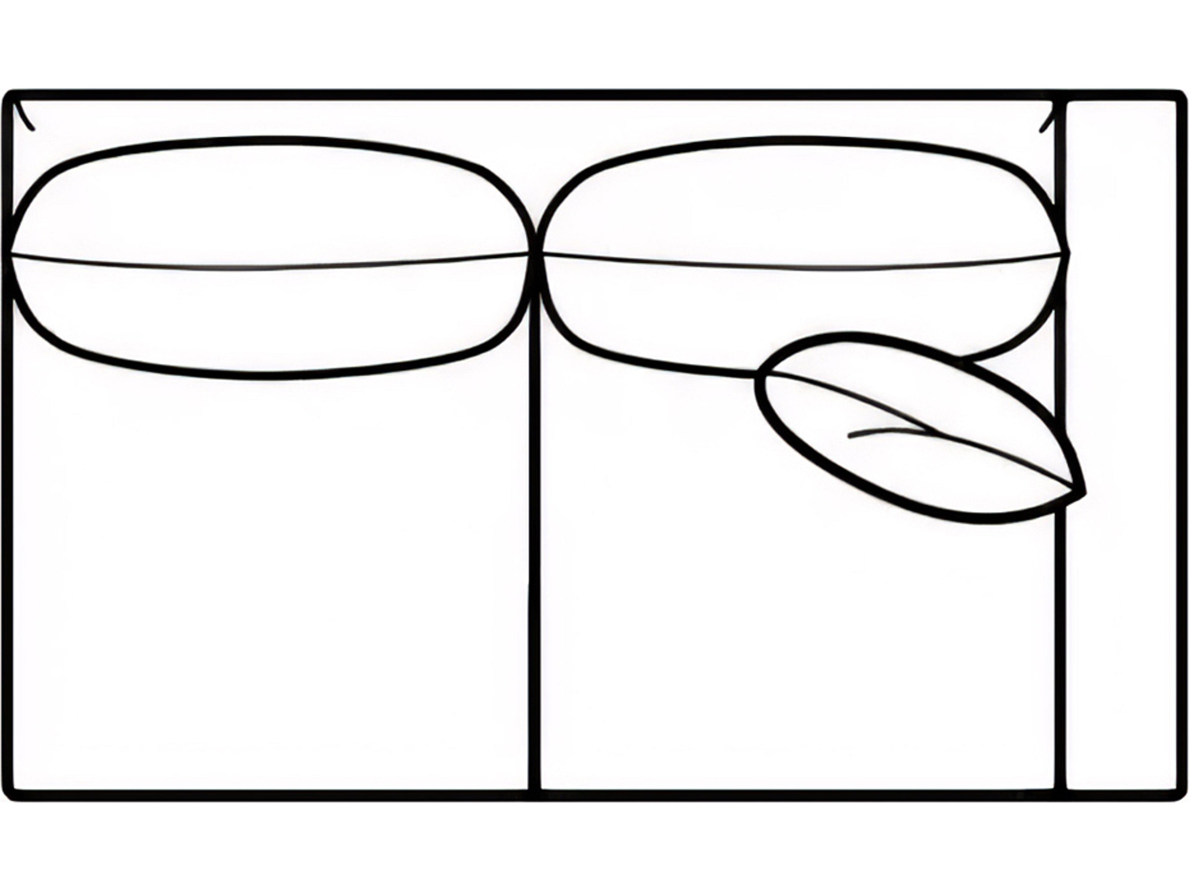 7512 Upholstered Right Arm Loveseat