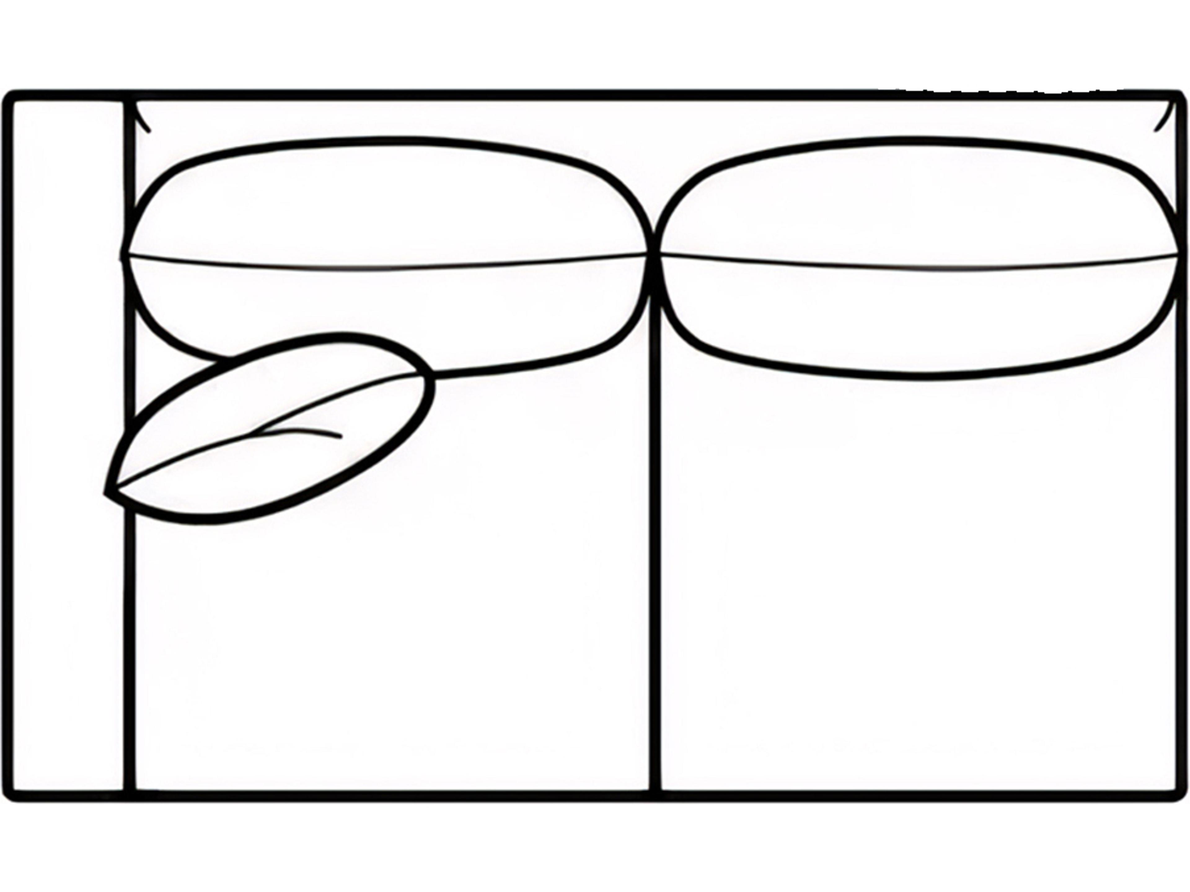 7512 Upholstered Left Arm Loveseat