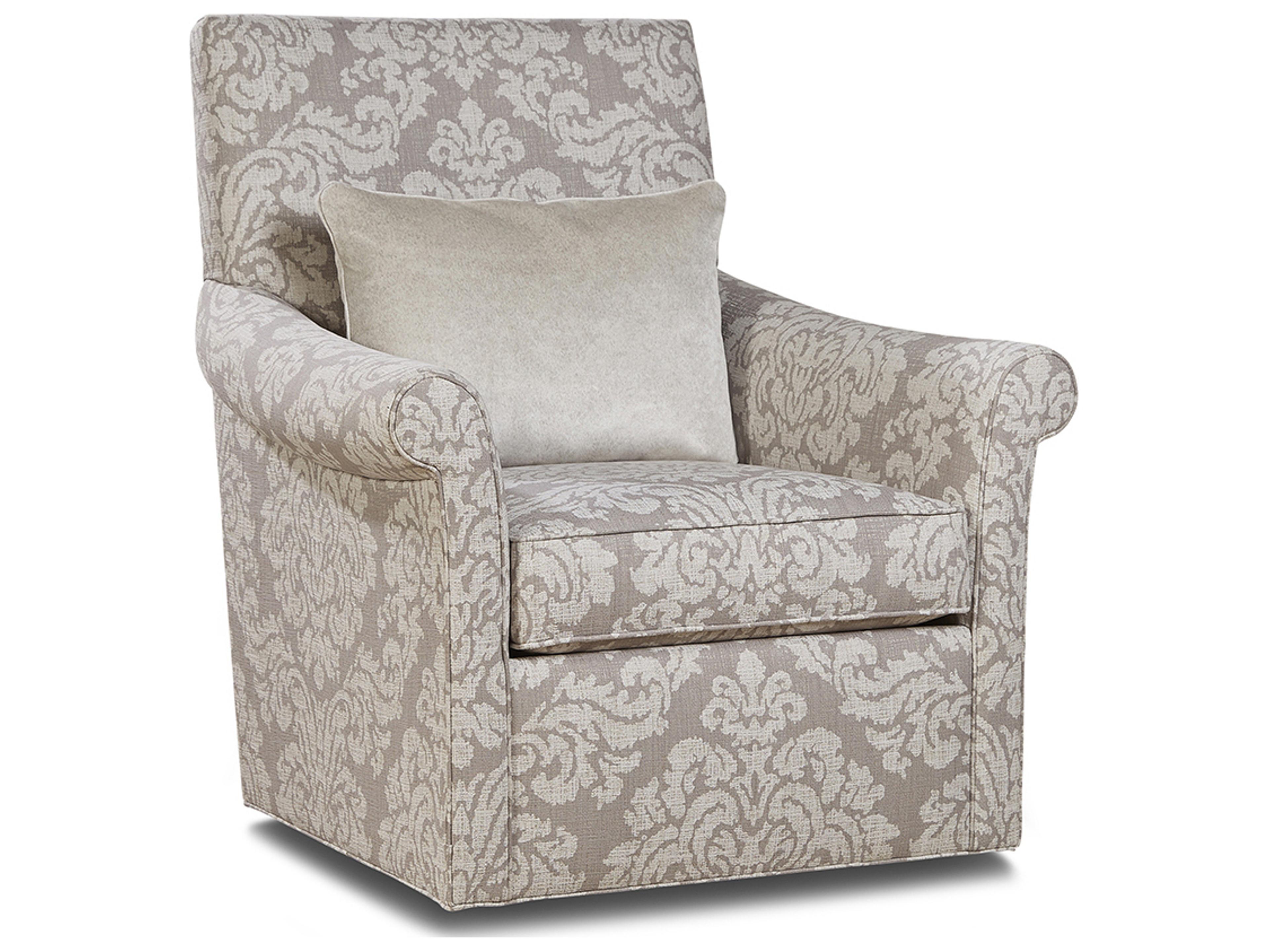 7774 Hayes Swivel Upholstered Accent Chair