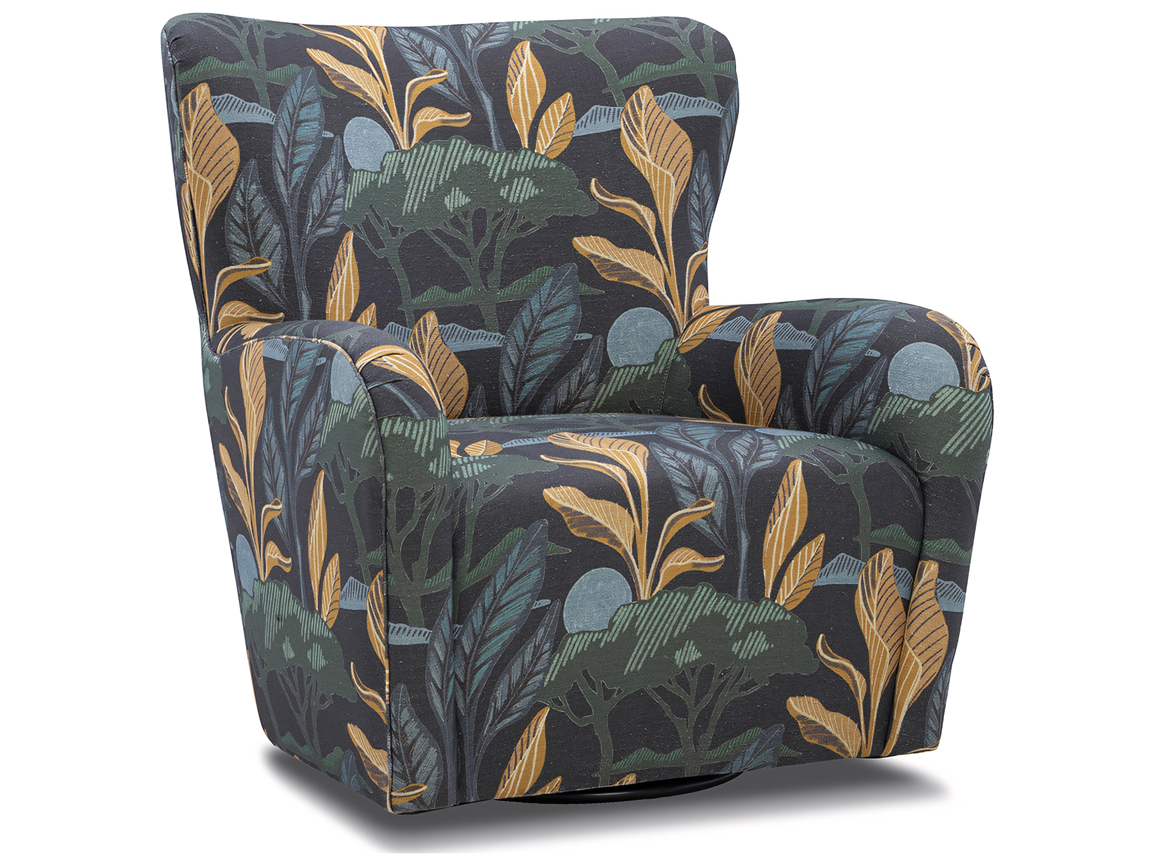 7789 Zeus Swivel Upholstered Accent Chair