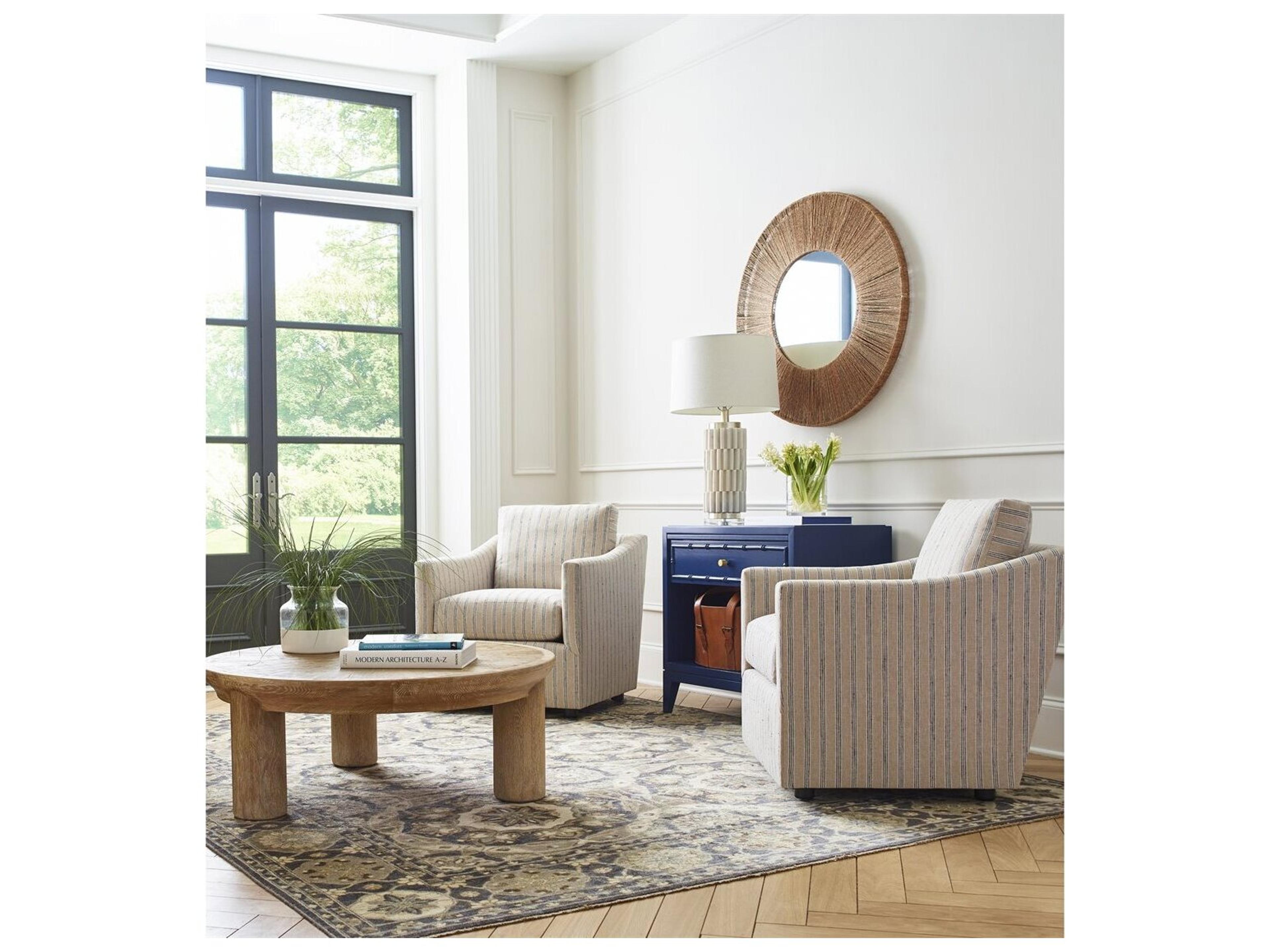 Eli Chair and Ottoman Set