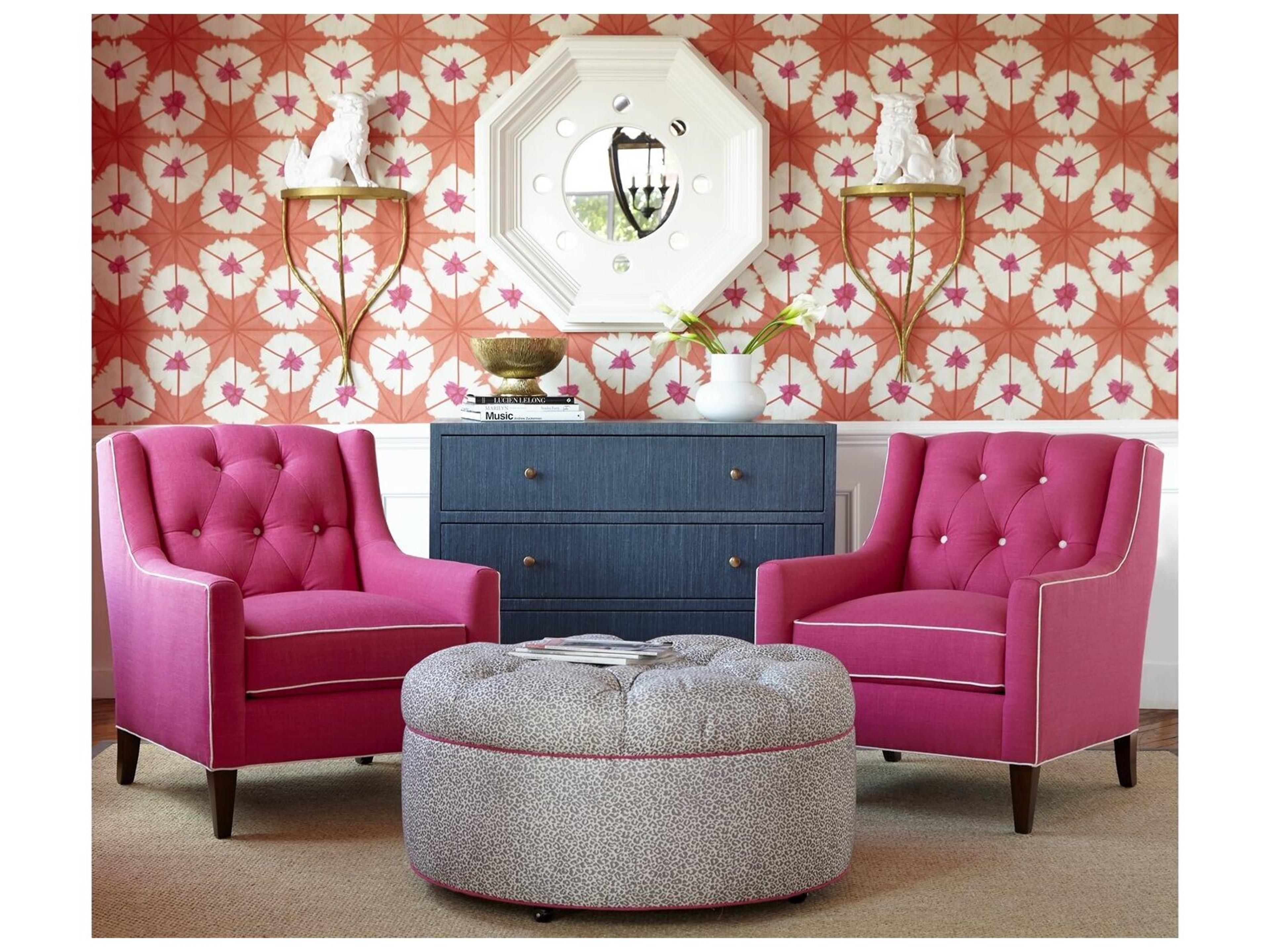 Rhett Chair and Ottoman Set