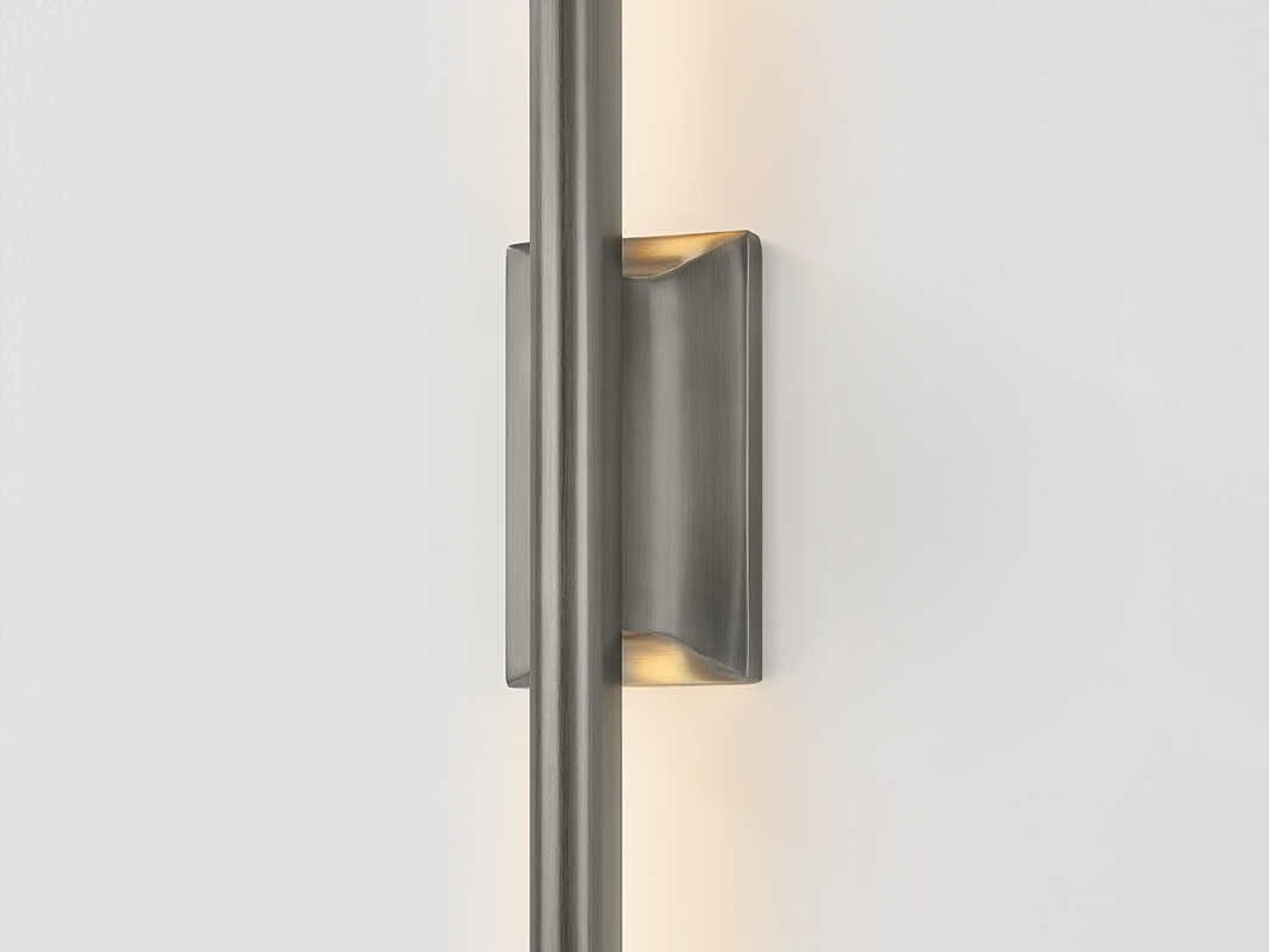 Hudson Valley Bernard 1-Light Vintage Pewter Wall Sconce