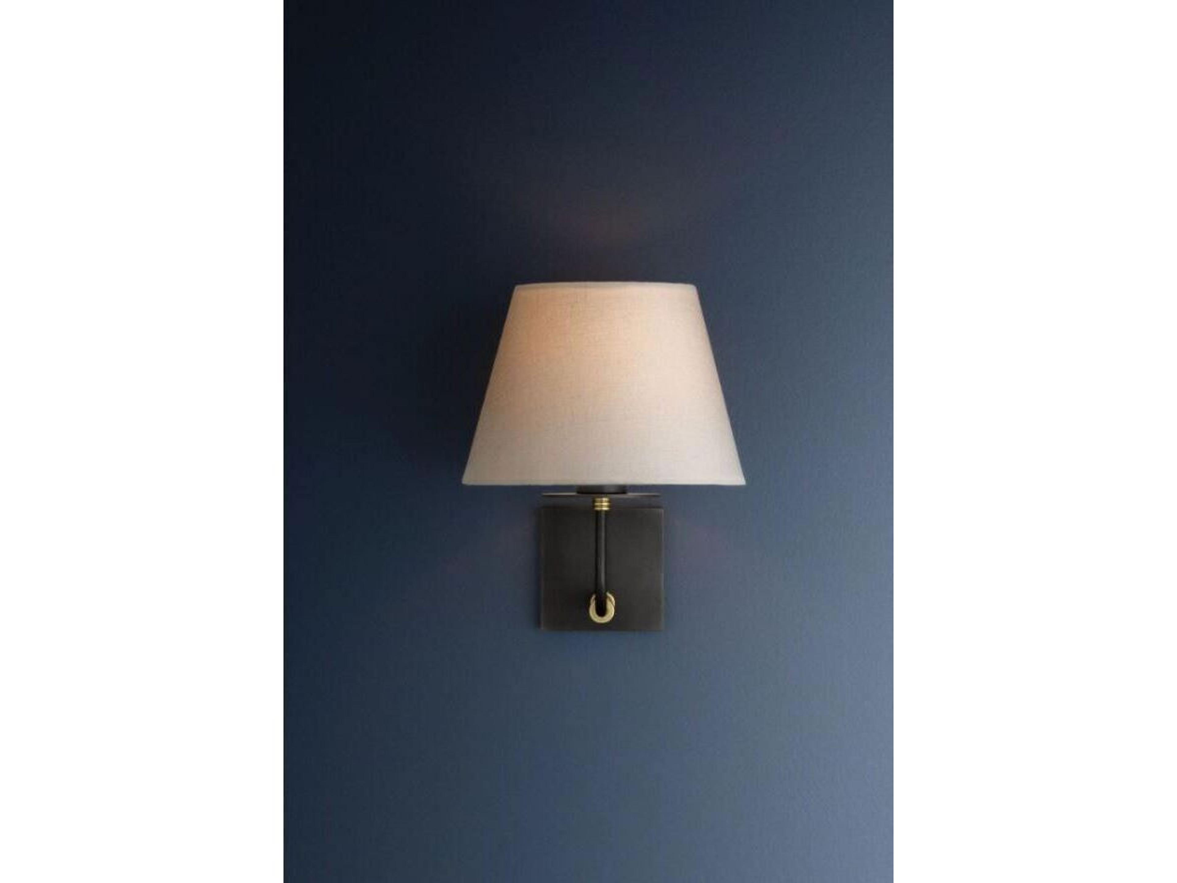 Hudson Valley Crown Heights 1-Light Aged Brass Distressed Bronze Wall Sconce