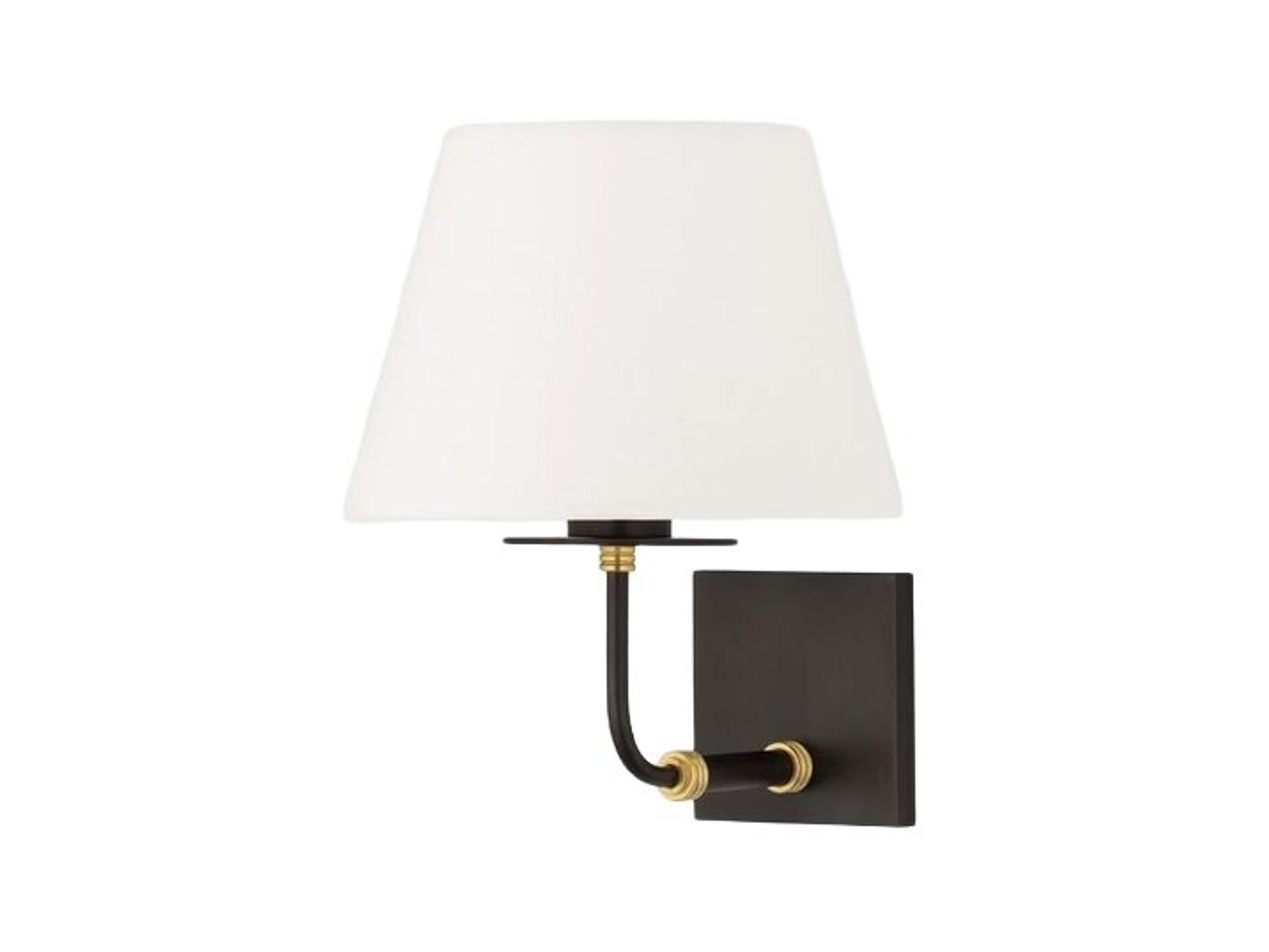 Crown Heights 1-Light Aged Brass Distressed Bronze Wall Sconce