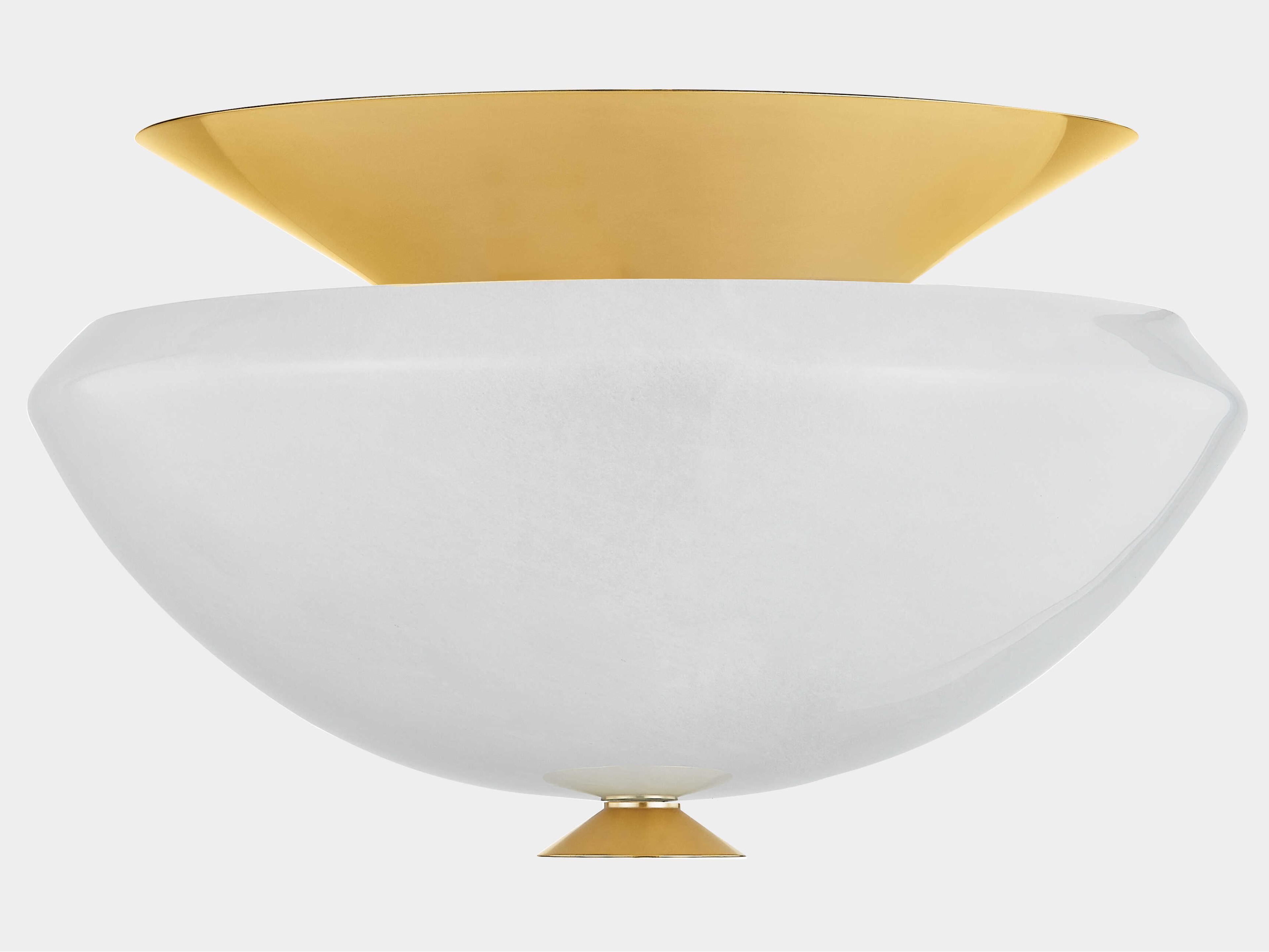 Hudson Valley Pawtucket 2-Light Aged Brass Soft White Bowl Flush Mount