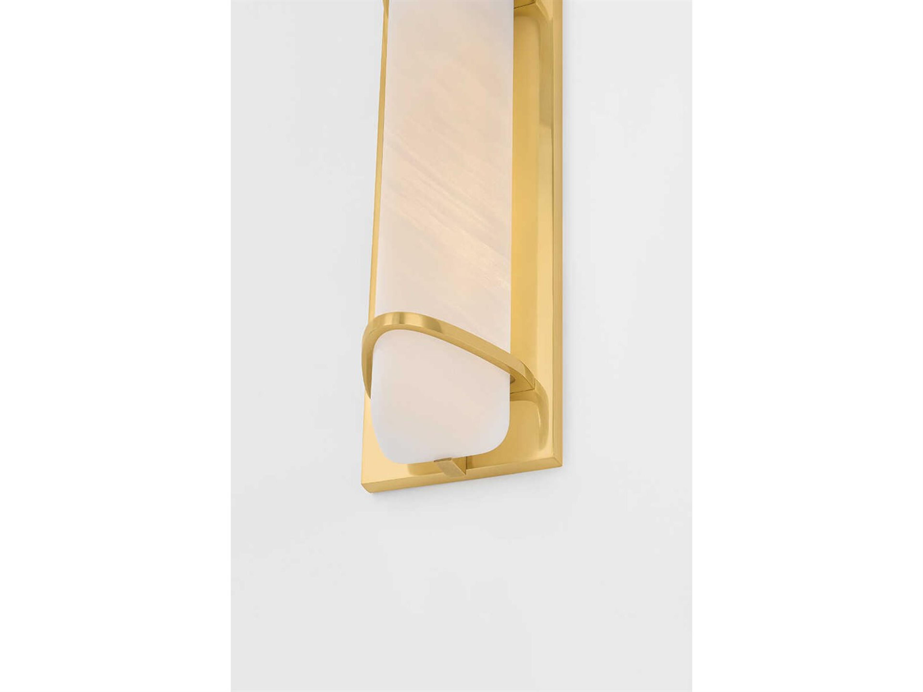 Hudson Valley Tottenville 2-Light Aged Brass Wall Sconce