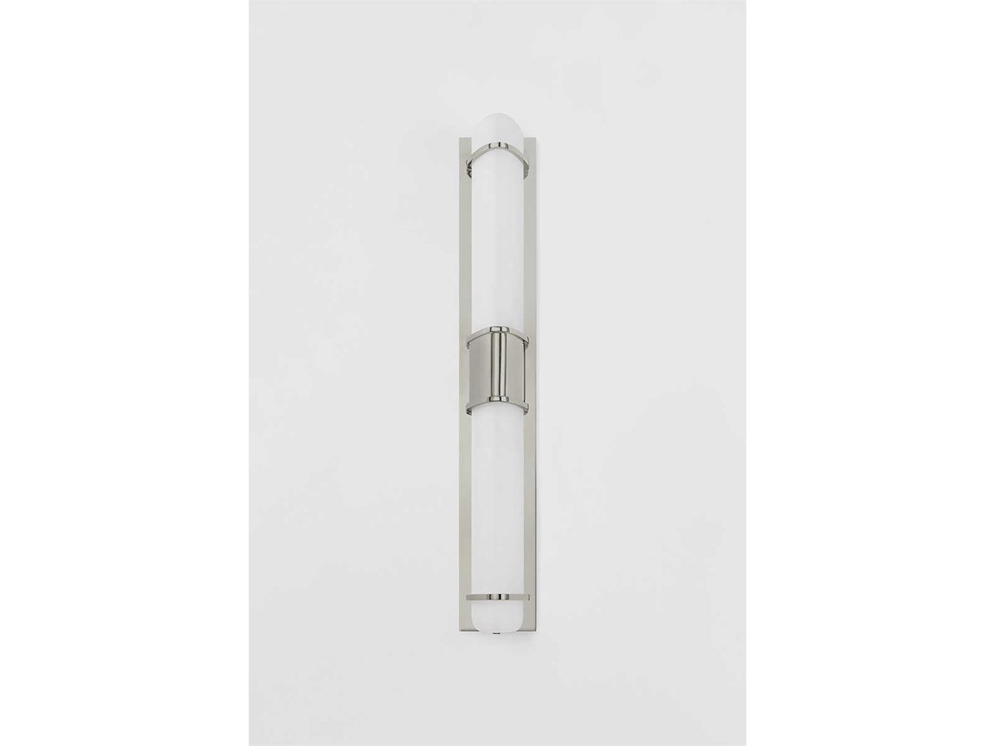 Hudson Valley Tottenville 2-Light Polished Nickel Wall Sconce