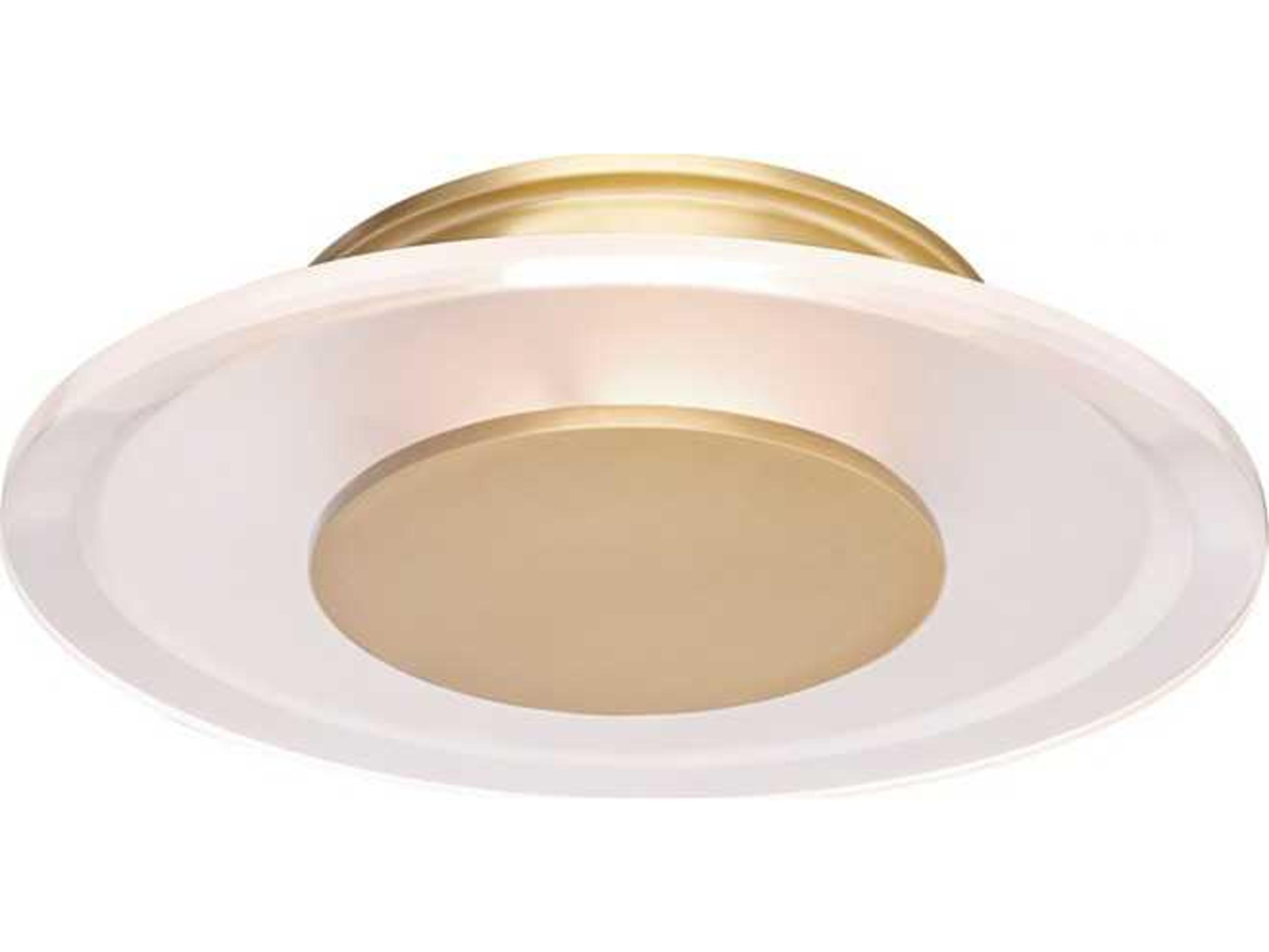 Hudson Valley Guthrie 1-Light Aged Brass White Glass LED Wall Sconce