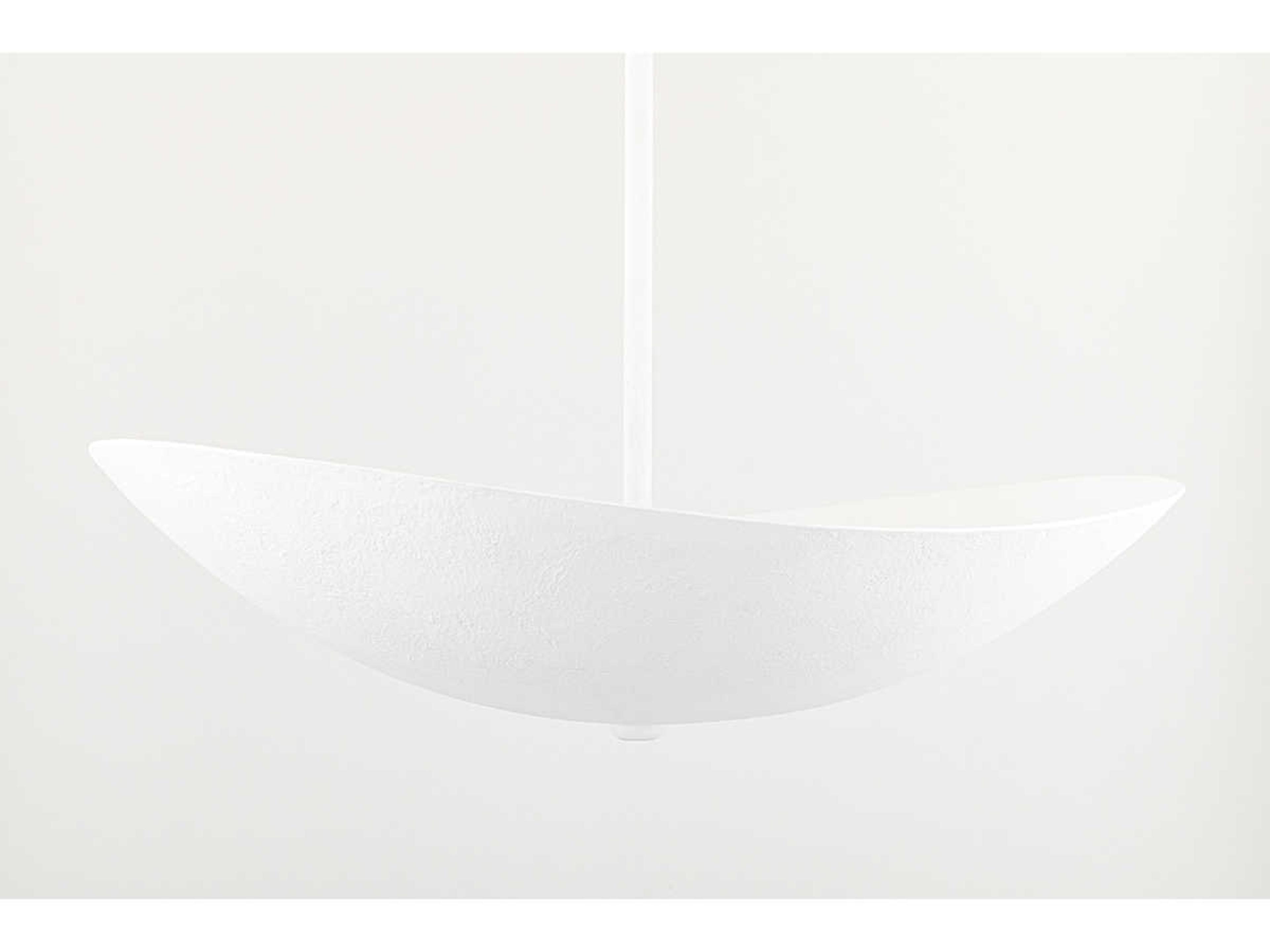 Hudson Valley Fabius 6-Light White Plaster Glass LED Bowl Pendant