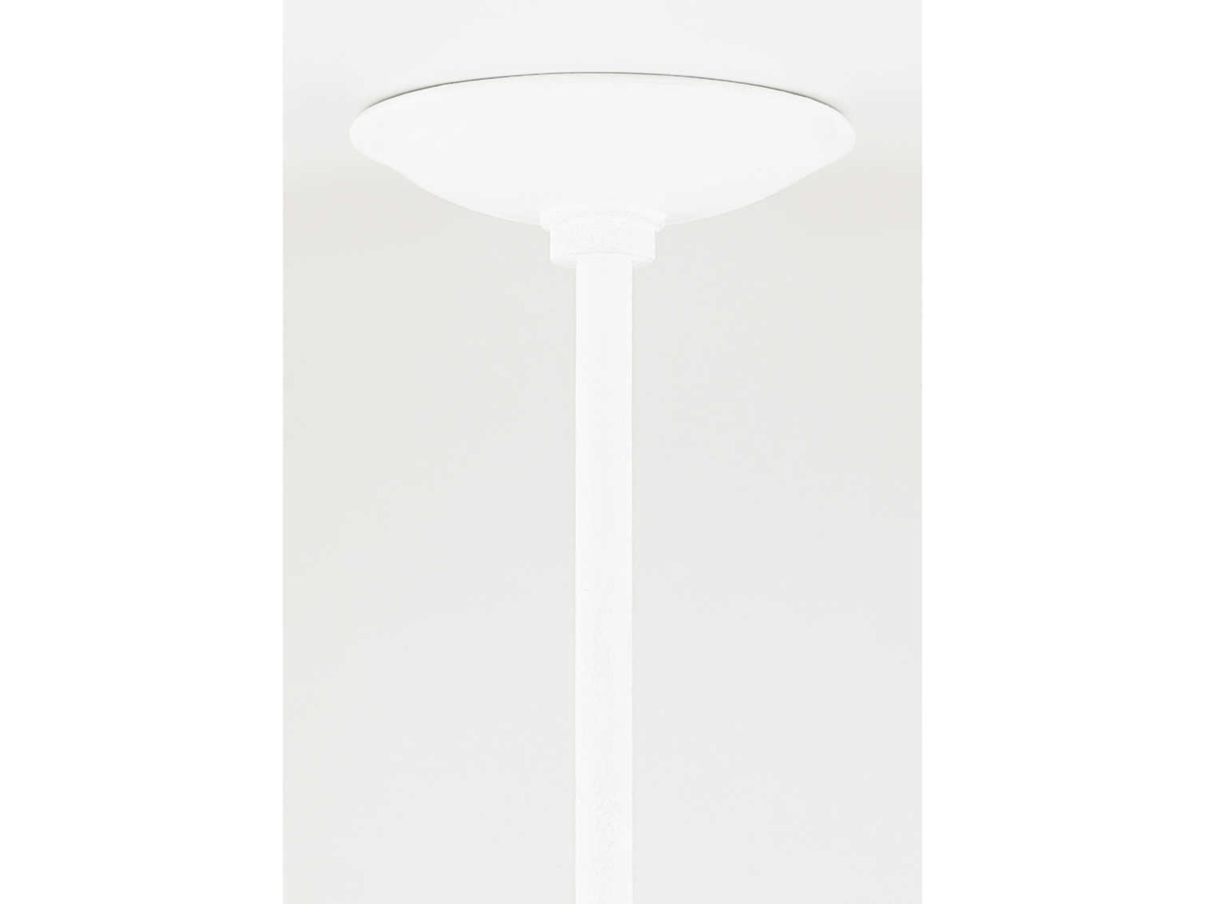 Hudson Valley Fabius 8-Light White Plaster Glass LED Bowl Pendant