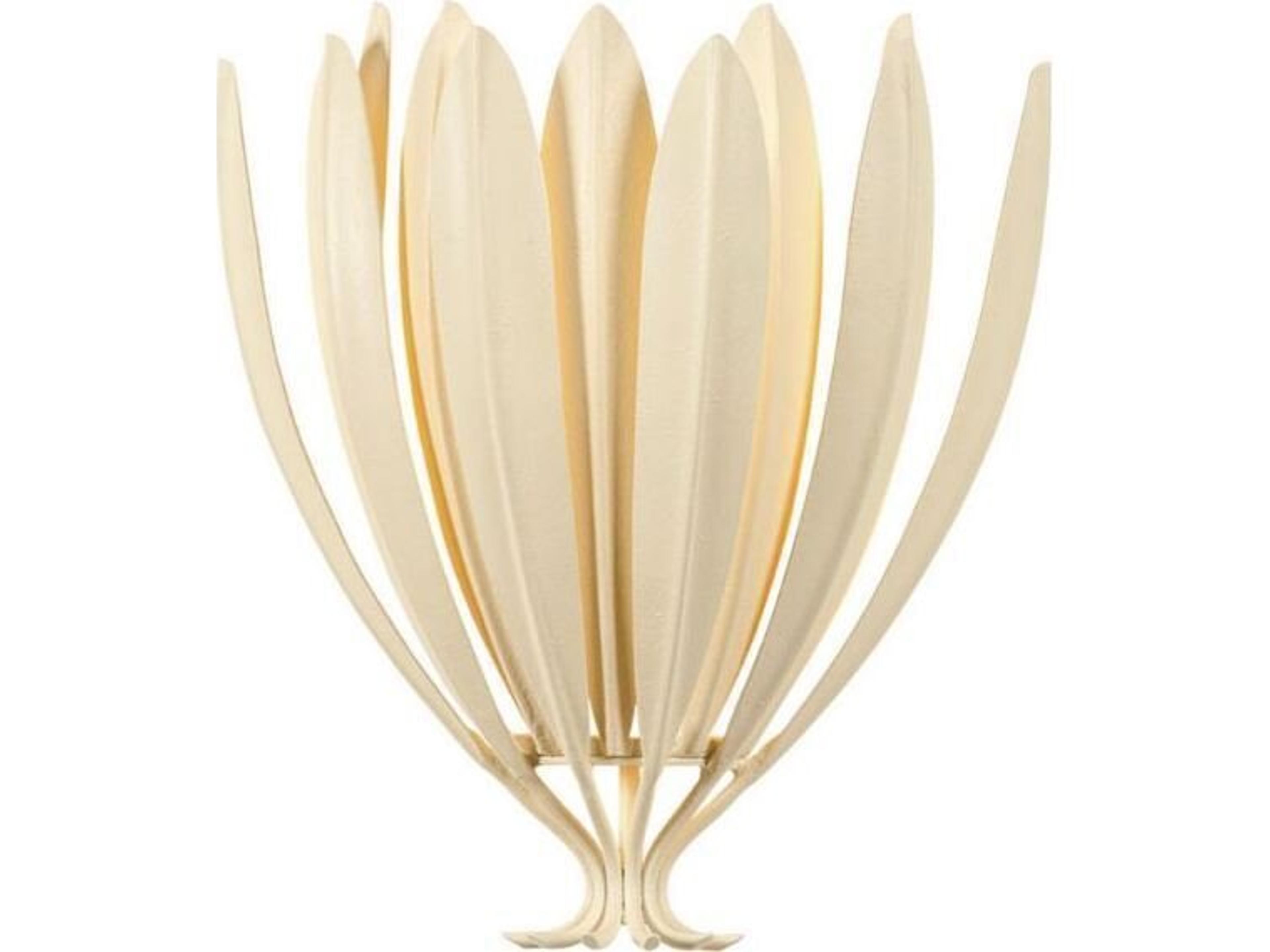 Whitfield 1-Light Cream Plaster White Wall Sconce