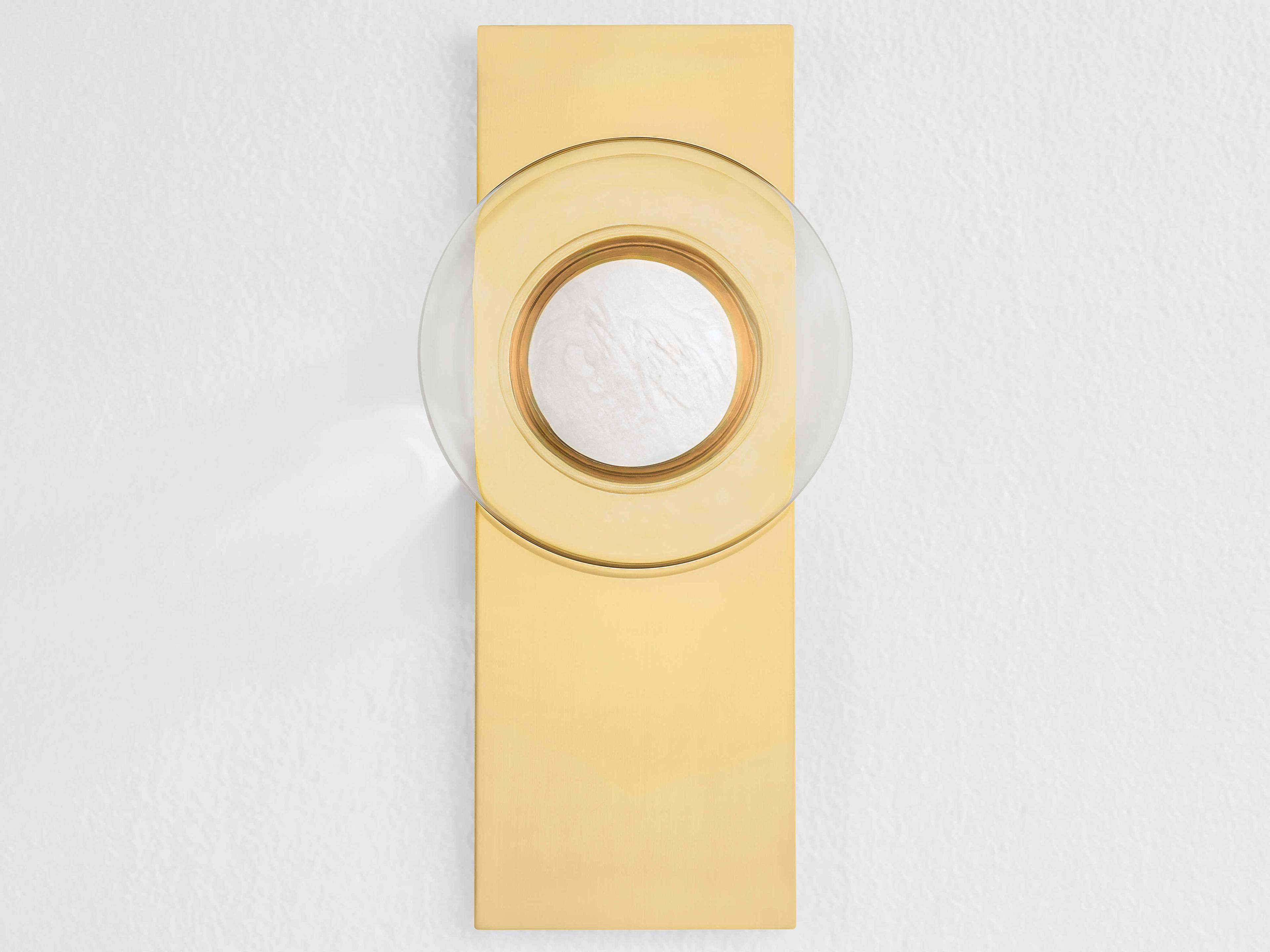 Hudson Valley Pound Ridge 1-Light Aged Brass Wall Sconce