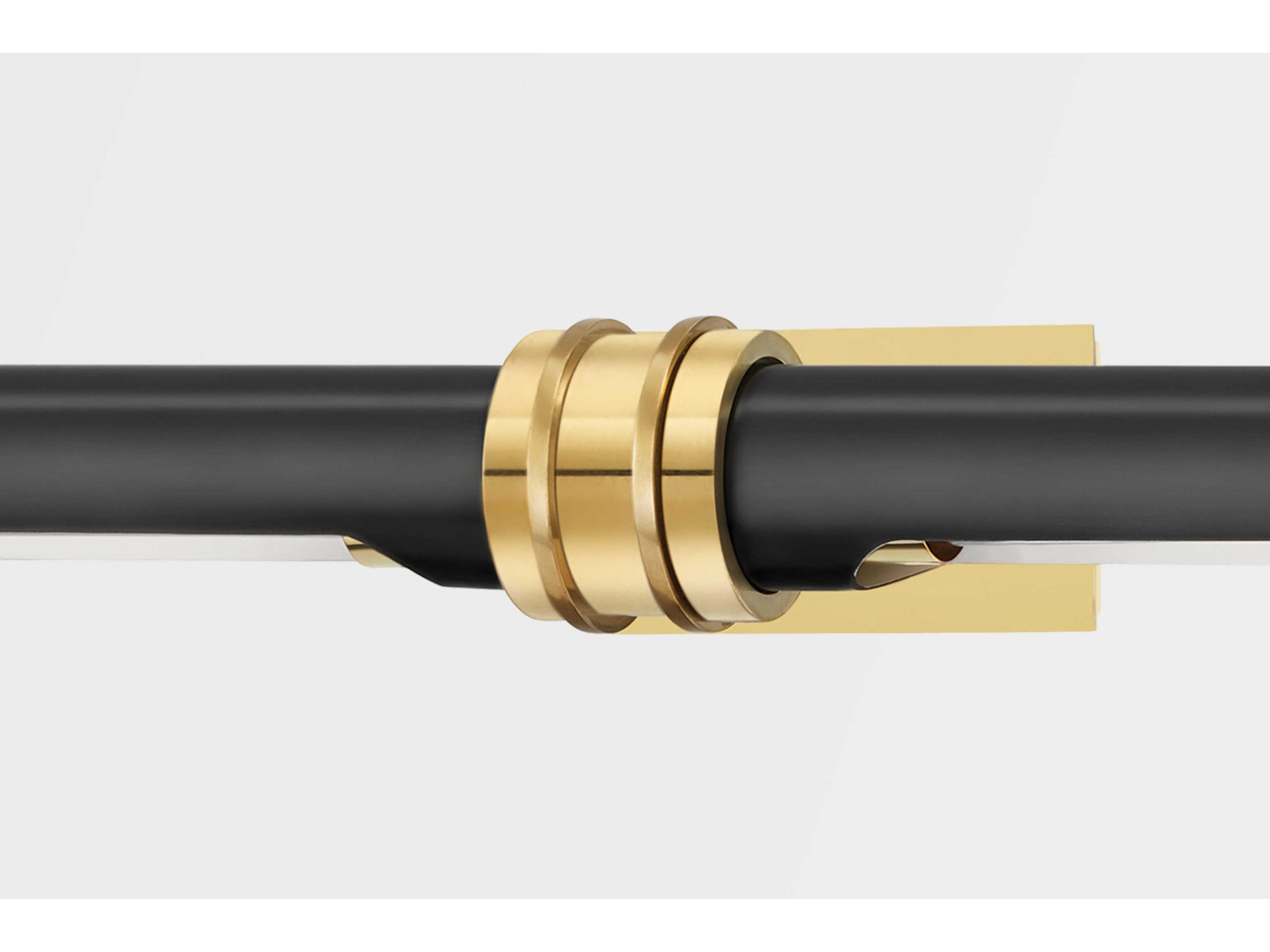 Hudson Valley Baruch 2-Light Aged Old Bronze Clear Glass Picture Light