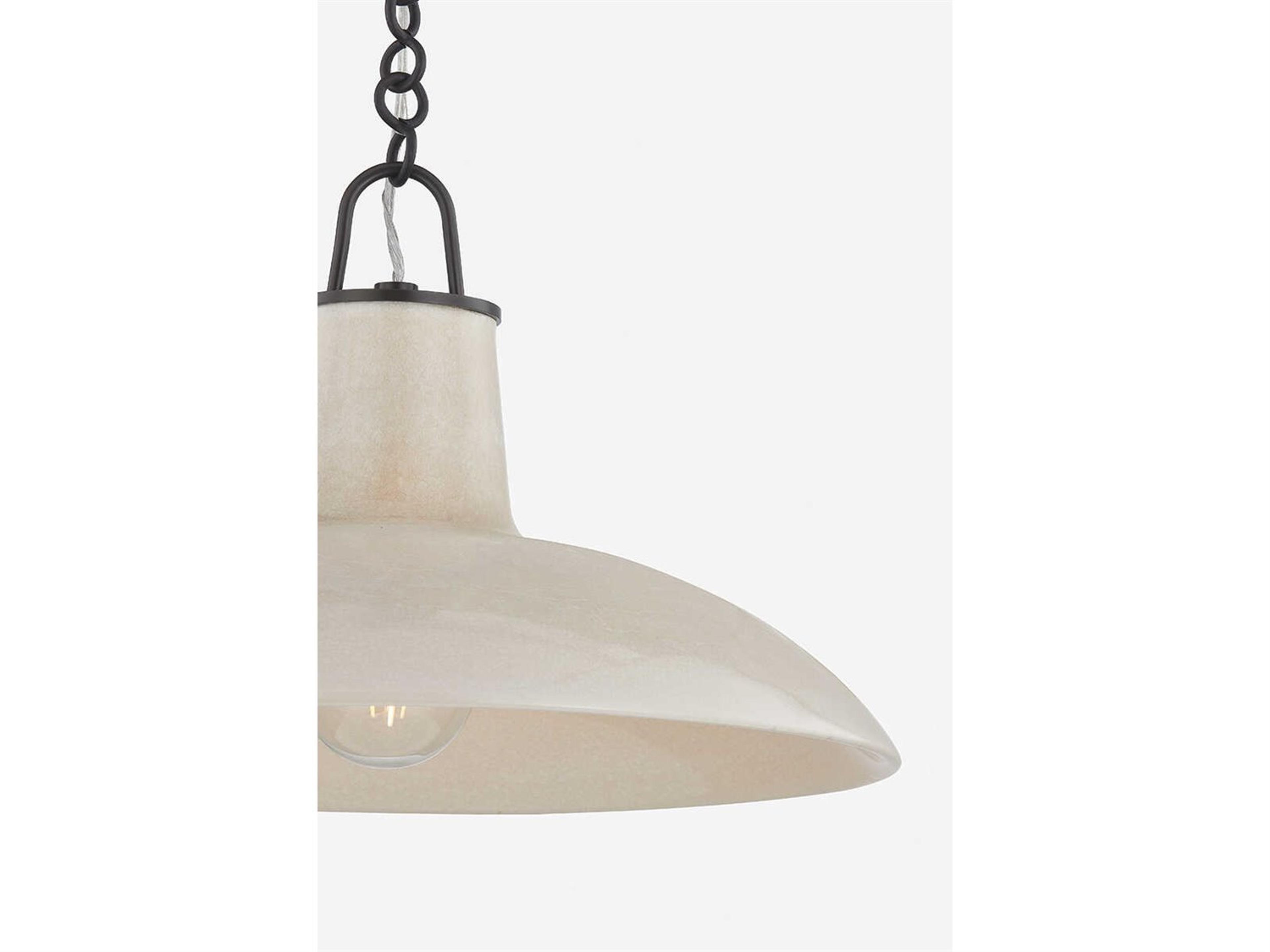 Hudson Valley Pottersville 1-Light Bronze Dome Pendant