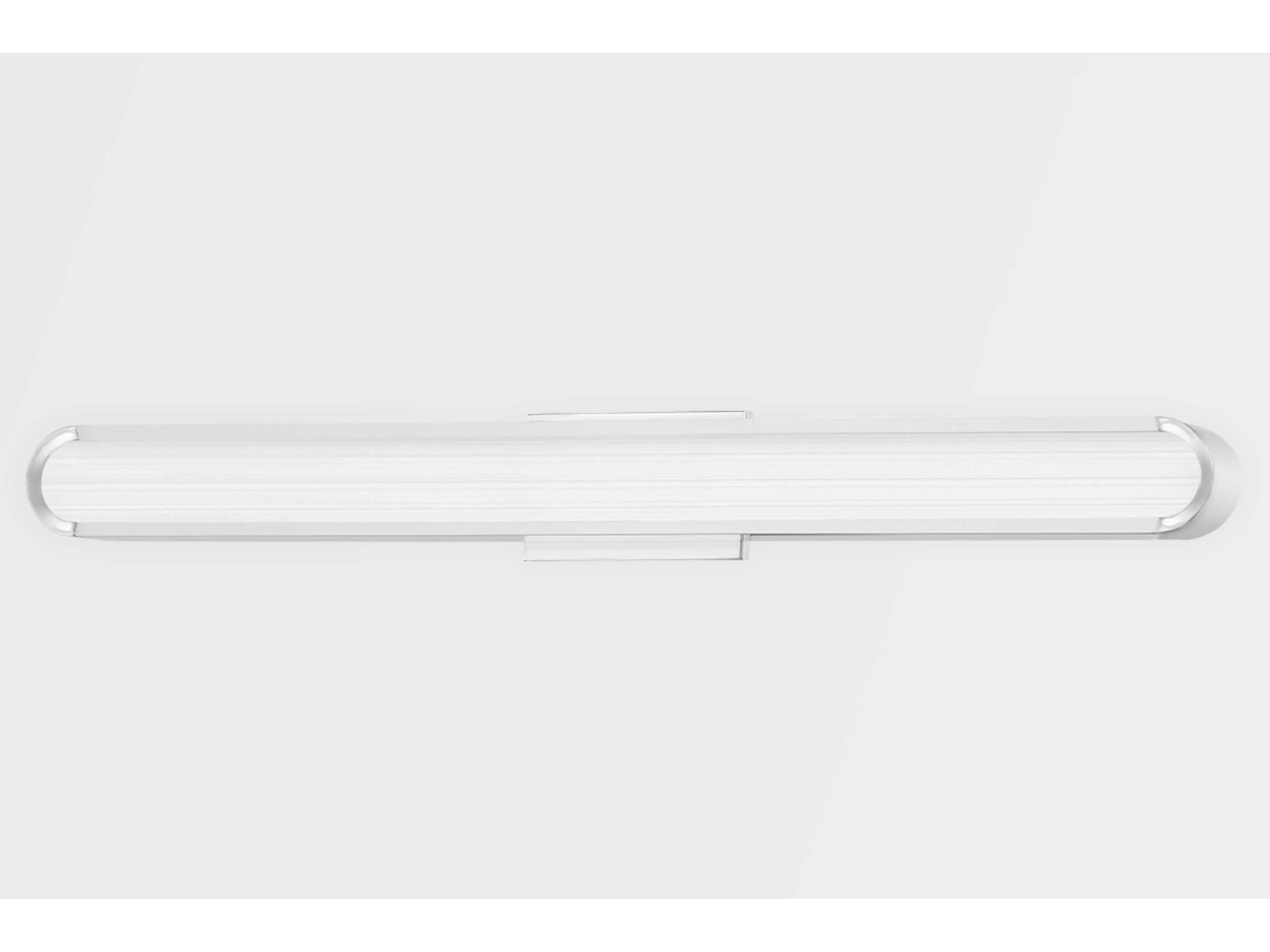 Hudson Valley Starkey 1-Light Polished Nickel Clear Glass LED Vanity Light