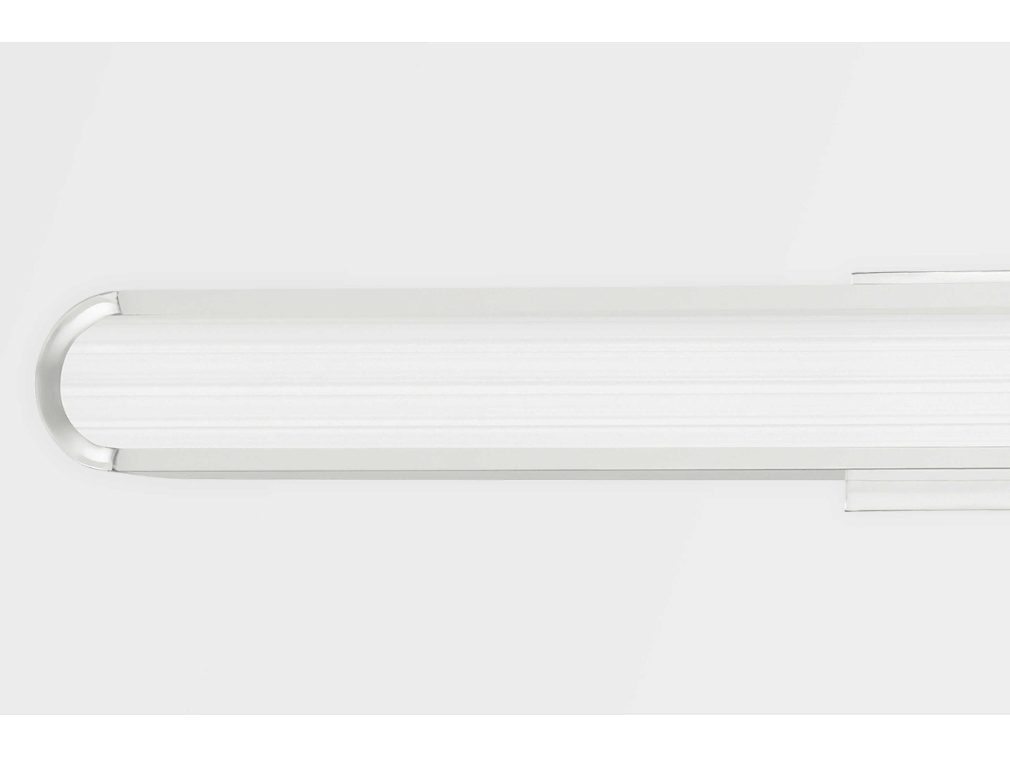 Hudson Valley Starkey 1-Light Polished Nickel Clear Glass LED Vanity Light