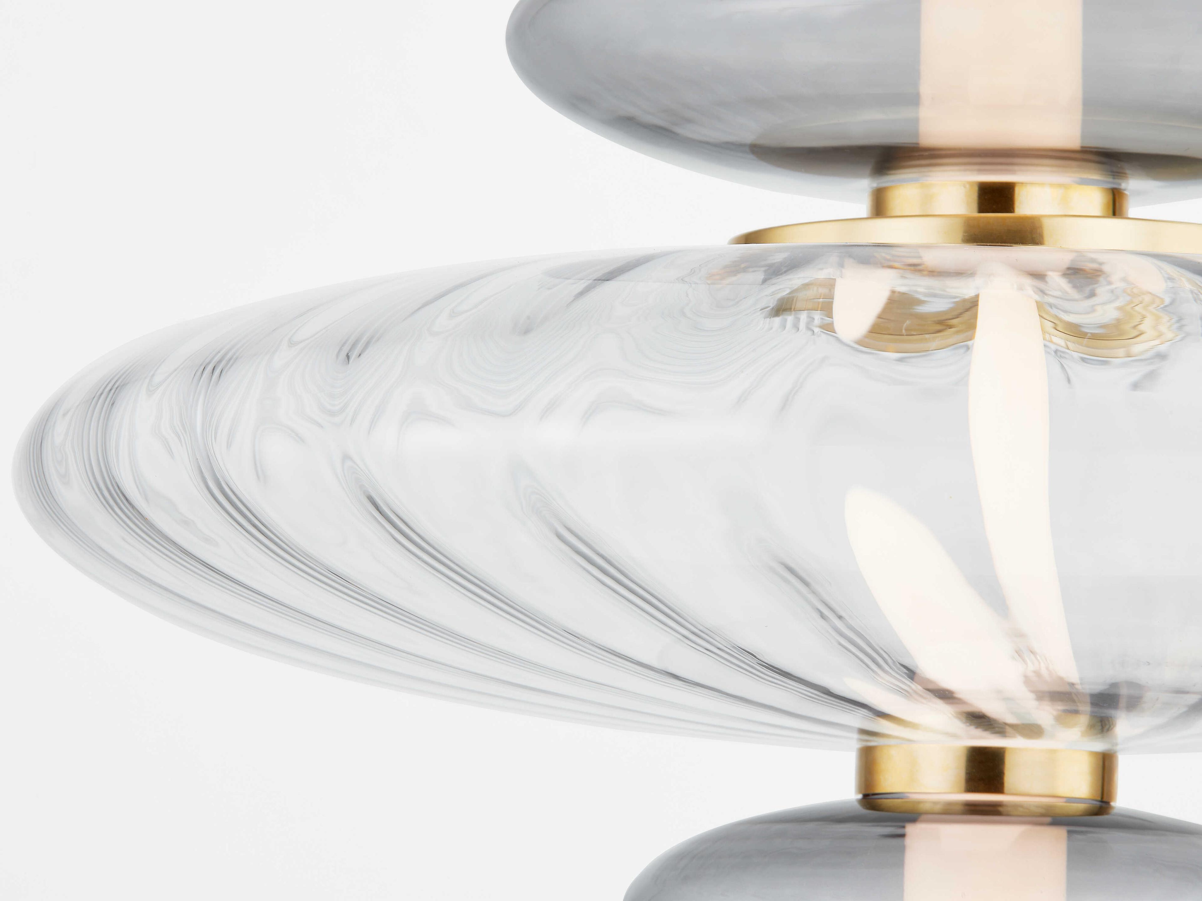 Hudson Valley Williams 1-Light Aged Brass Pendant