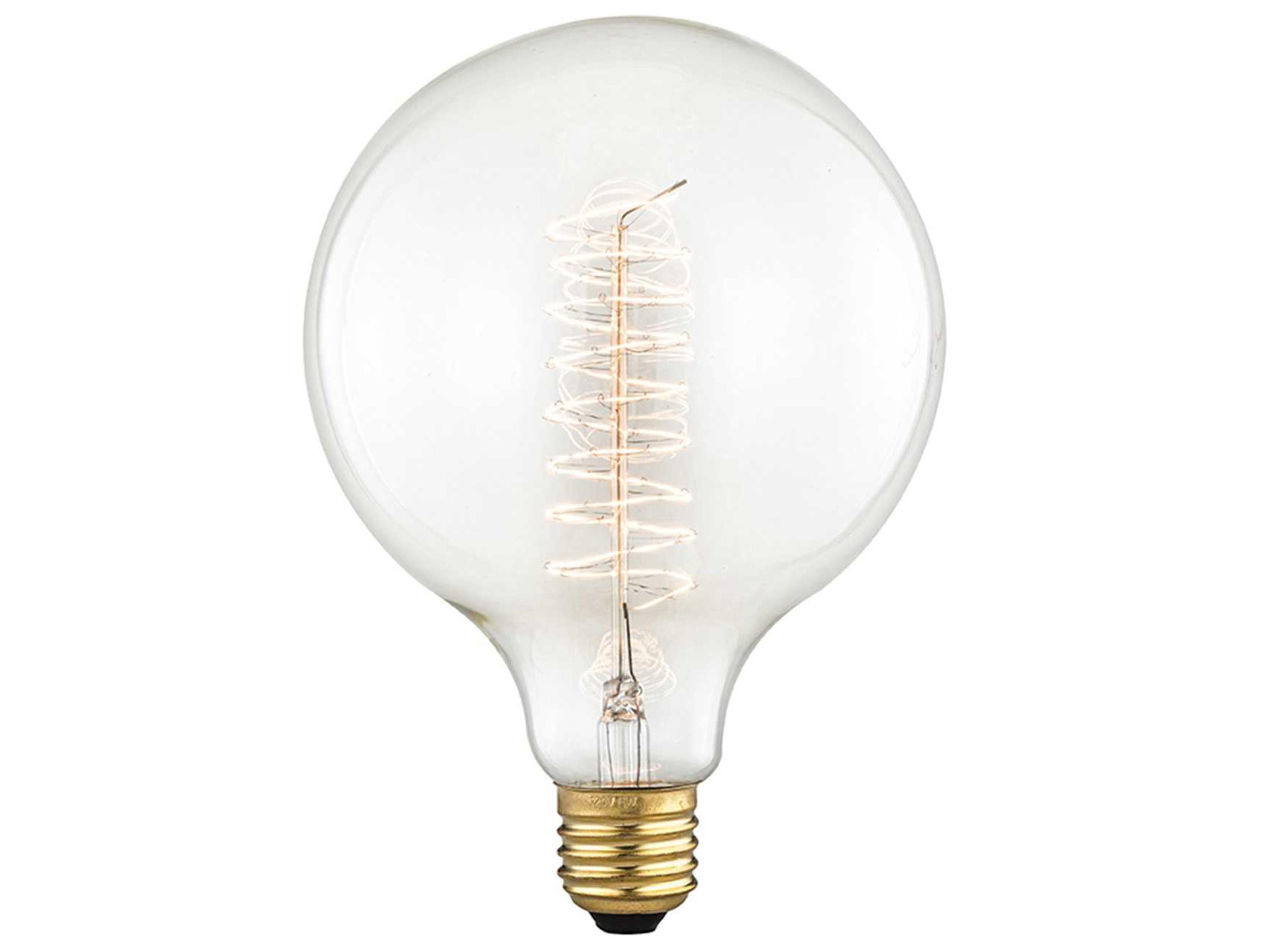 Hudson Valley Bay Ridge 1-Light Aged Brass Glass Globe Pendant