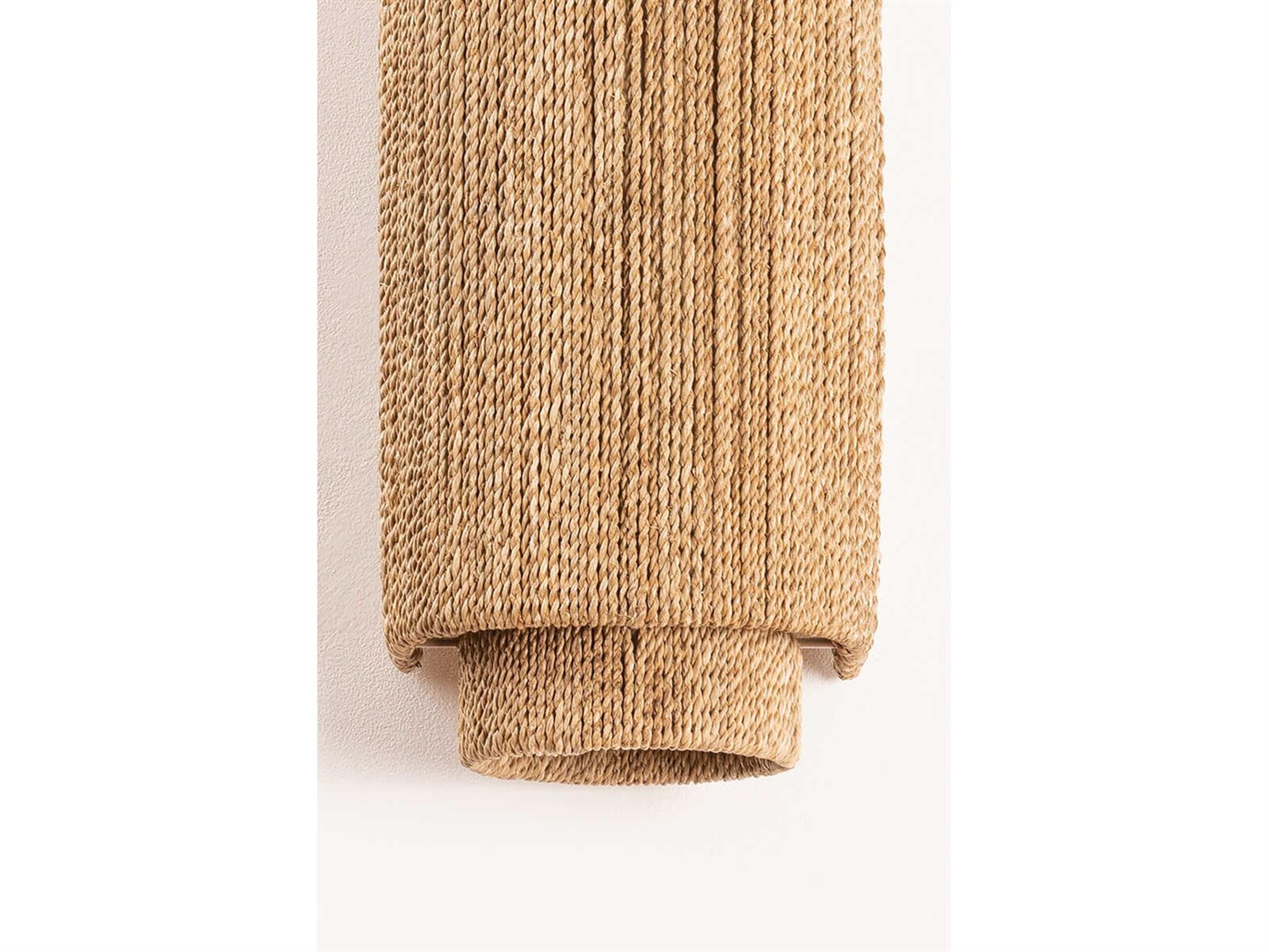 Hudson Valley Metuchen 1-Light Vintage Gold Leaf Brown Wall Sconce