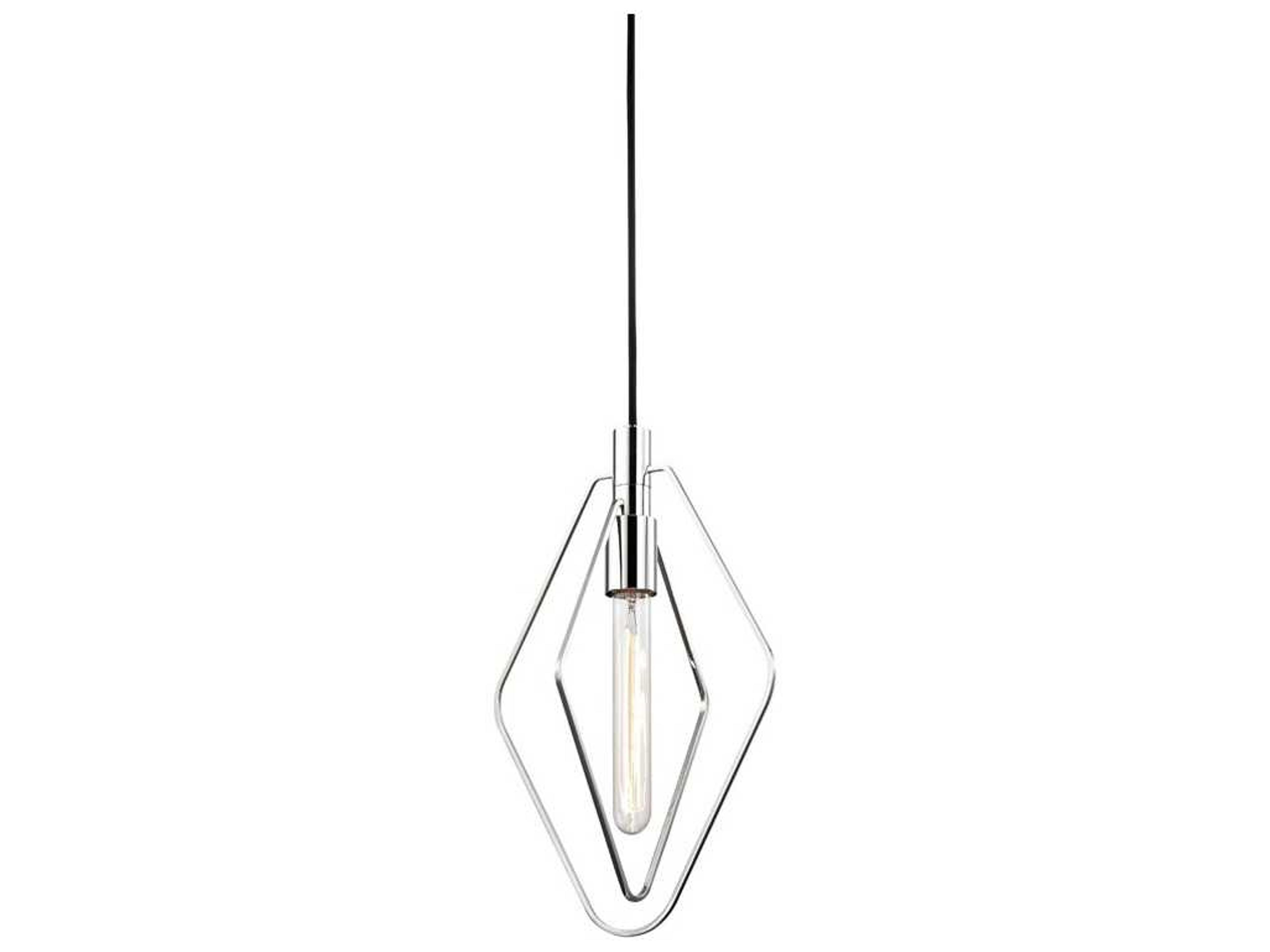 Hudson Valley Masonville 1-Light Polished Nickel Mini Pendant