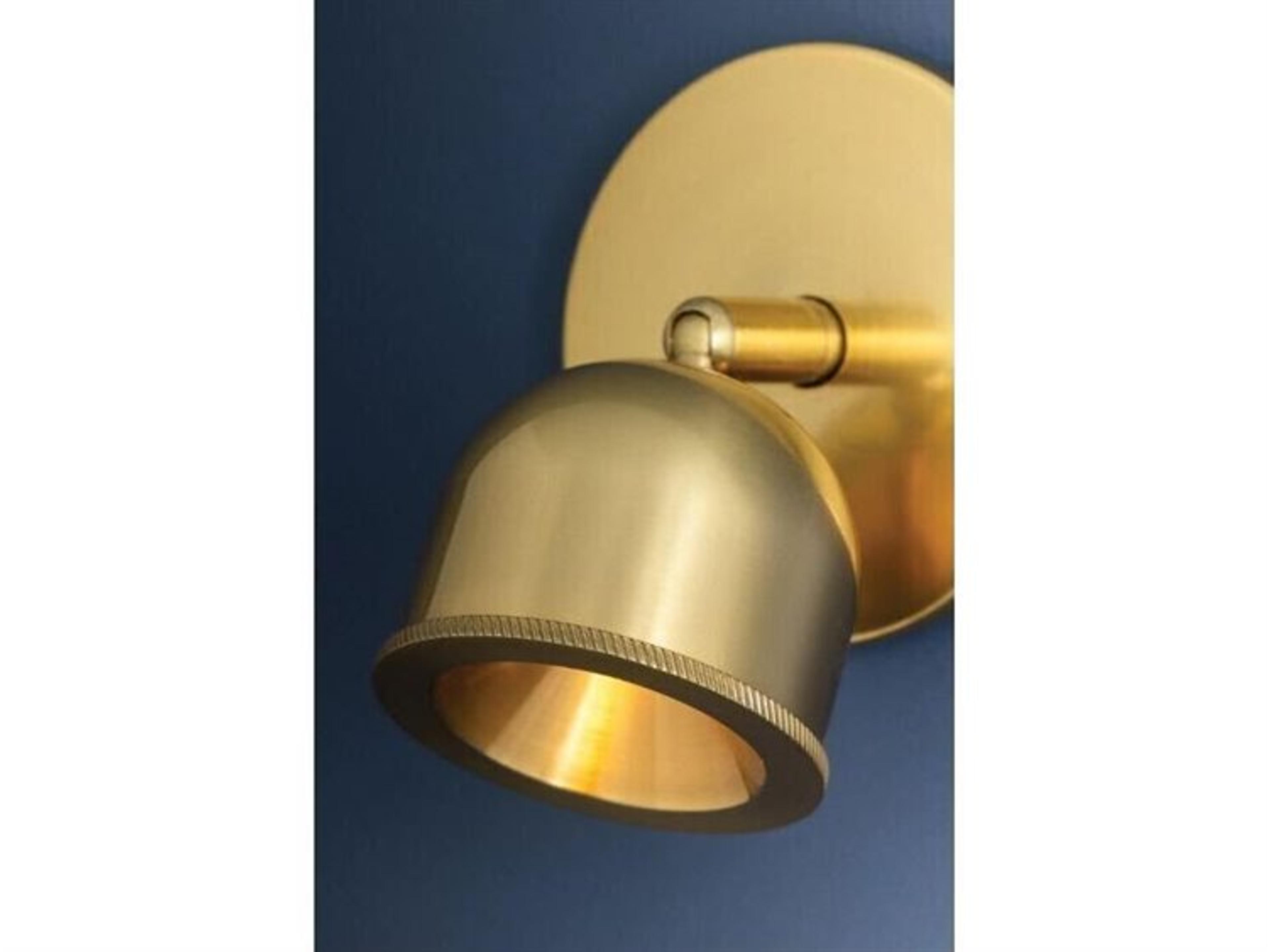 Hudson Valley Tuthill 1-Light Aged Brass Dome Flush Mount